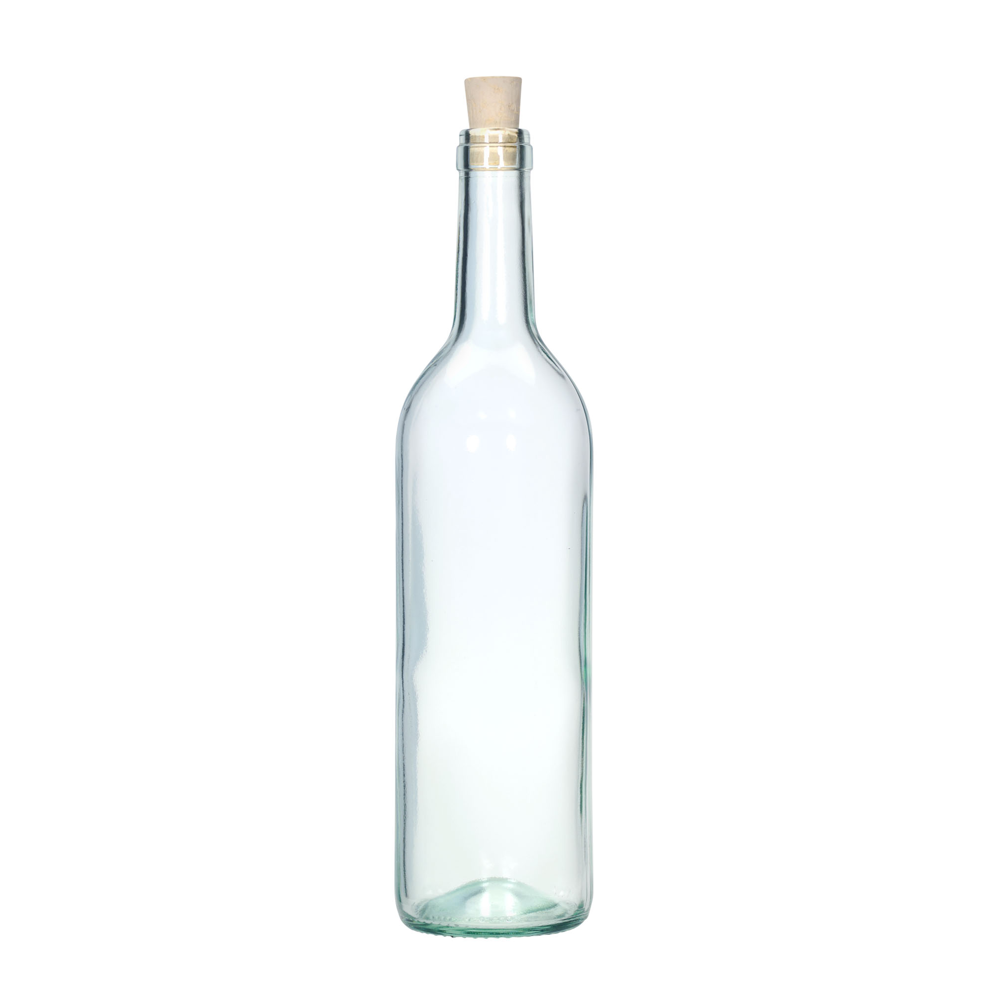 Bouteille en verre de 750 ml 'Bordeaux Tradition', bouche : liège Bouteille en verre de 750 ml 'Bordeaux Tradition', bouche : liège