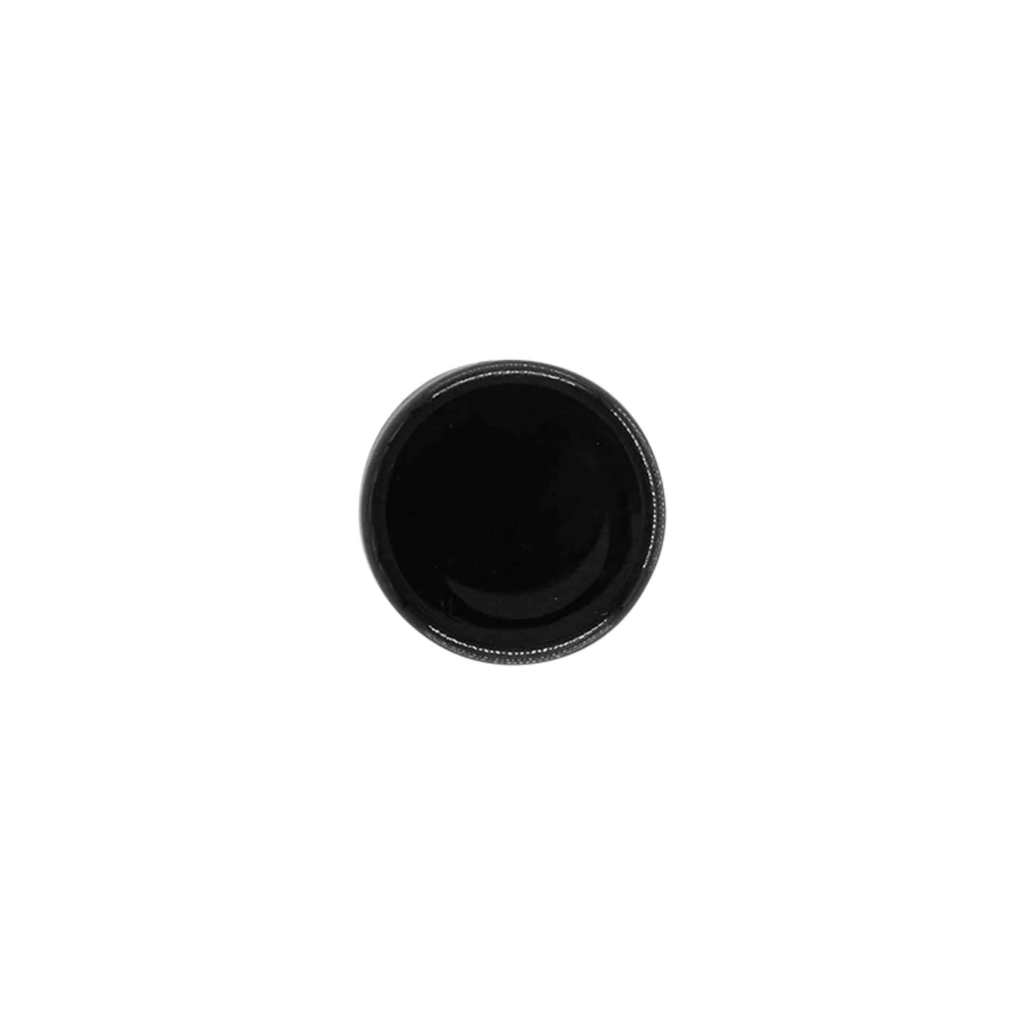 Bougage à vis, plastique PP, noir, pour bouchage: 20/410