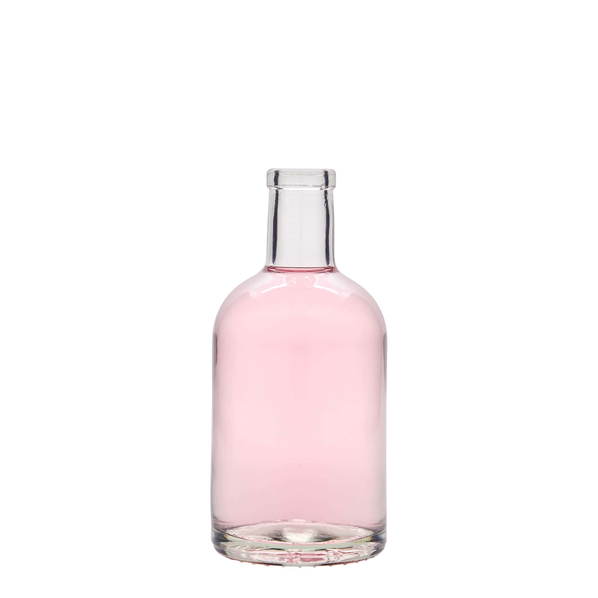 Glazen fles 'First Class', 250 ml, monding: kurk