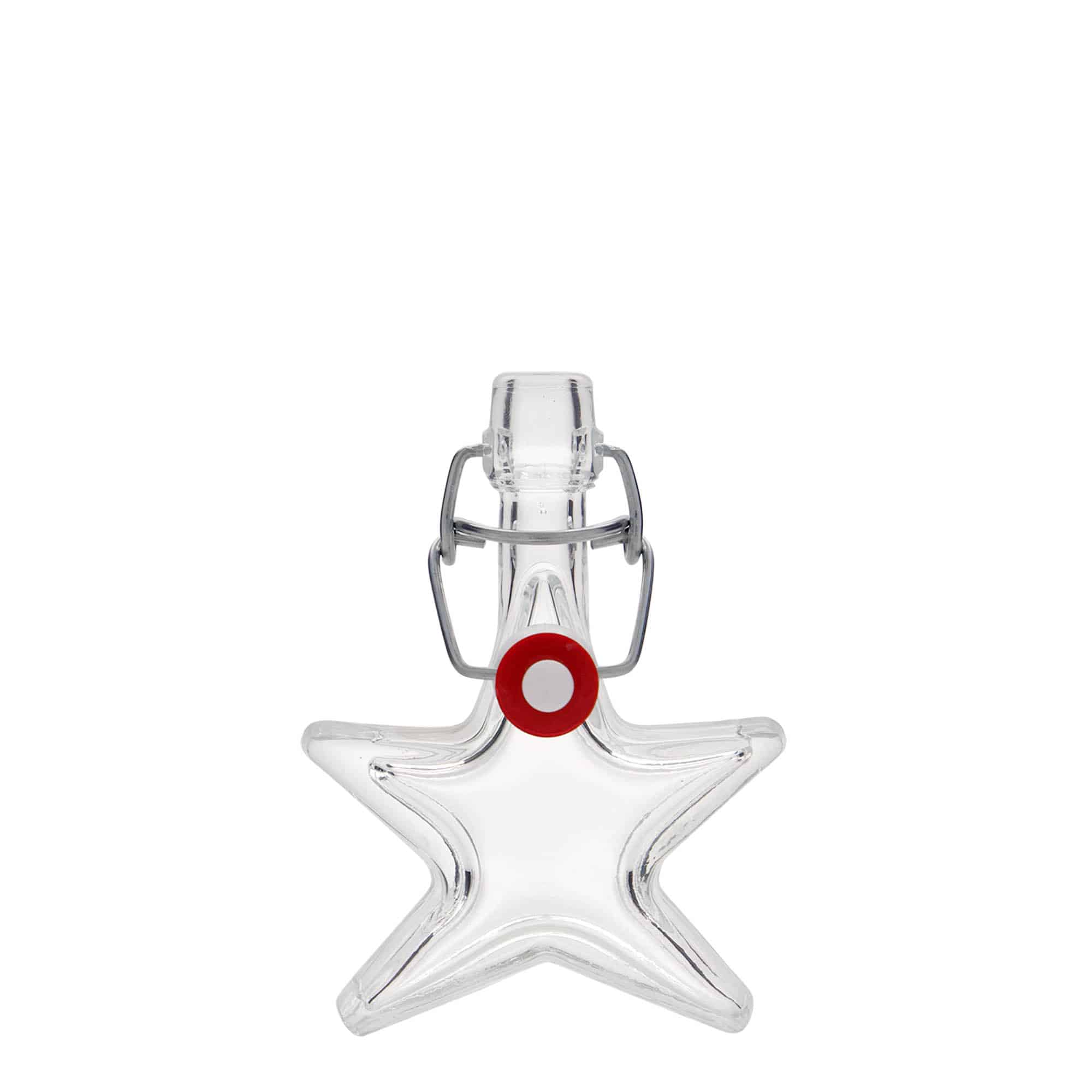 Bouteille en verre 40 ml 'Étoile', bouchage: bouchon mécanique Bouteille en verre 40 ml 'Étoile', bouchage: bouchon mécanique