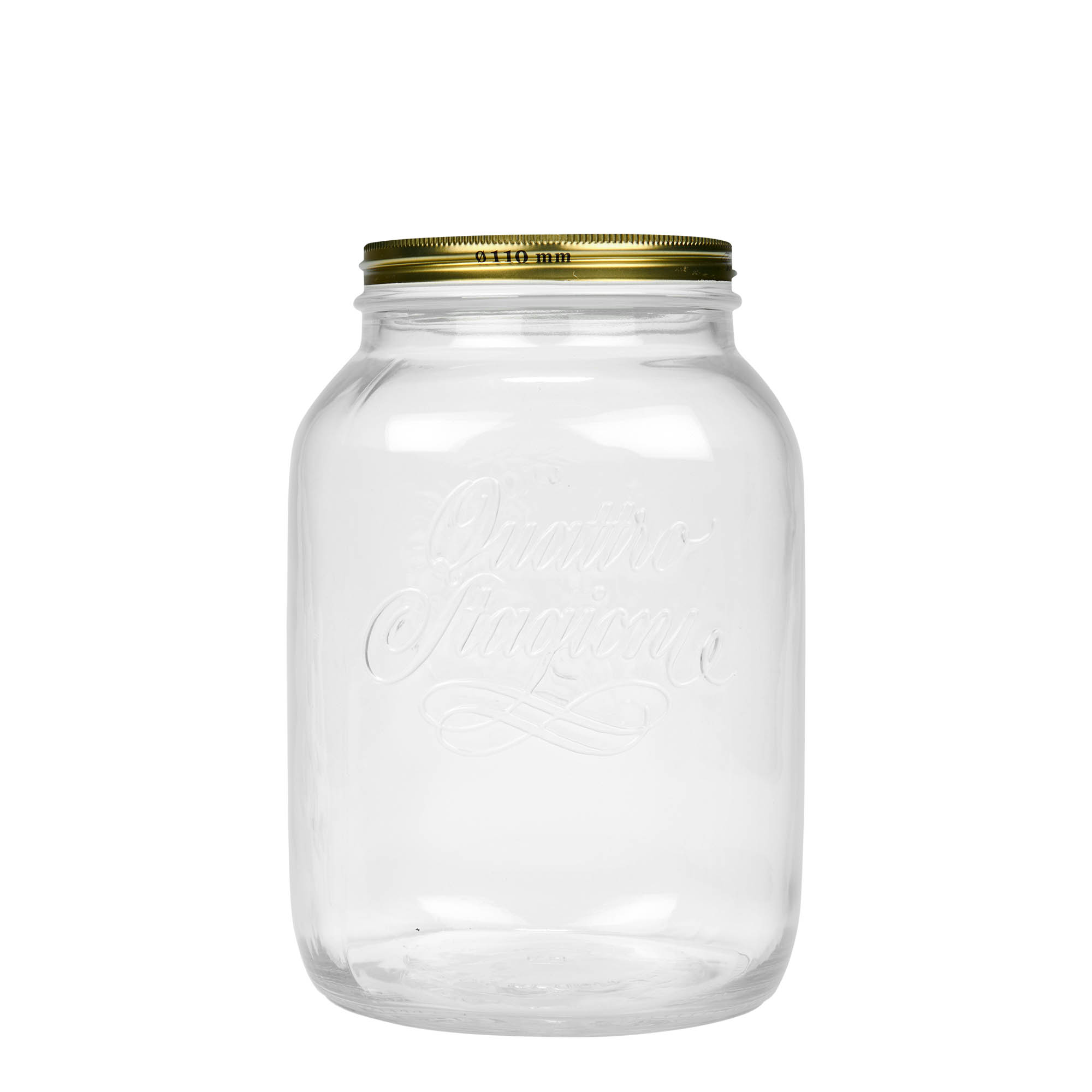 Pot 'Quattro Stagioni', 3000 ml, monding: schroefsluiting Pot 'Quattro Stagioni', 3000 ml, monding: schroefsluiting