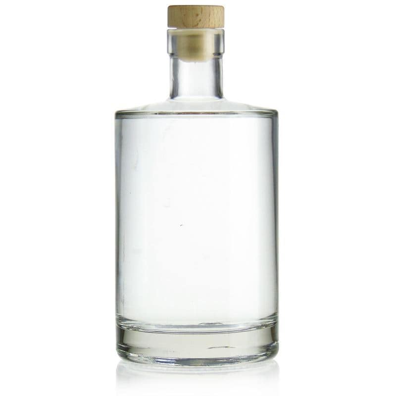 Glazen fles 'Aventura', 700 ml, monding: kurk