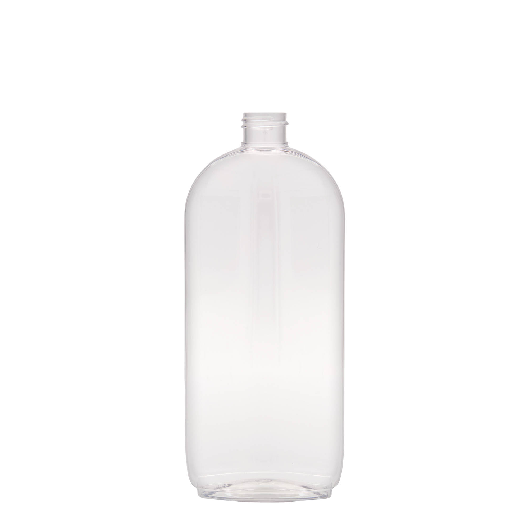 Bouteille en PET 500 ml 'Iris', ovale, plastique, bouchage: 24/410