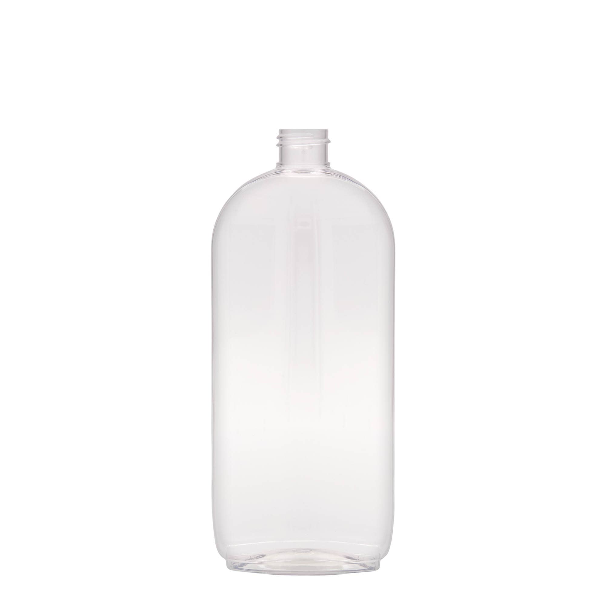 Bouteille en PET 500 ml 'Iris', ovale, plastique, bouchage: 24/410