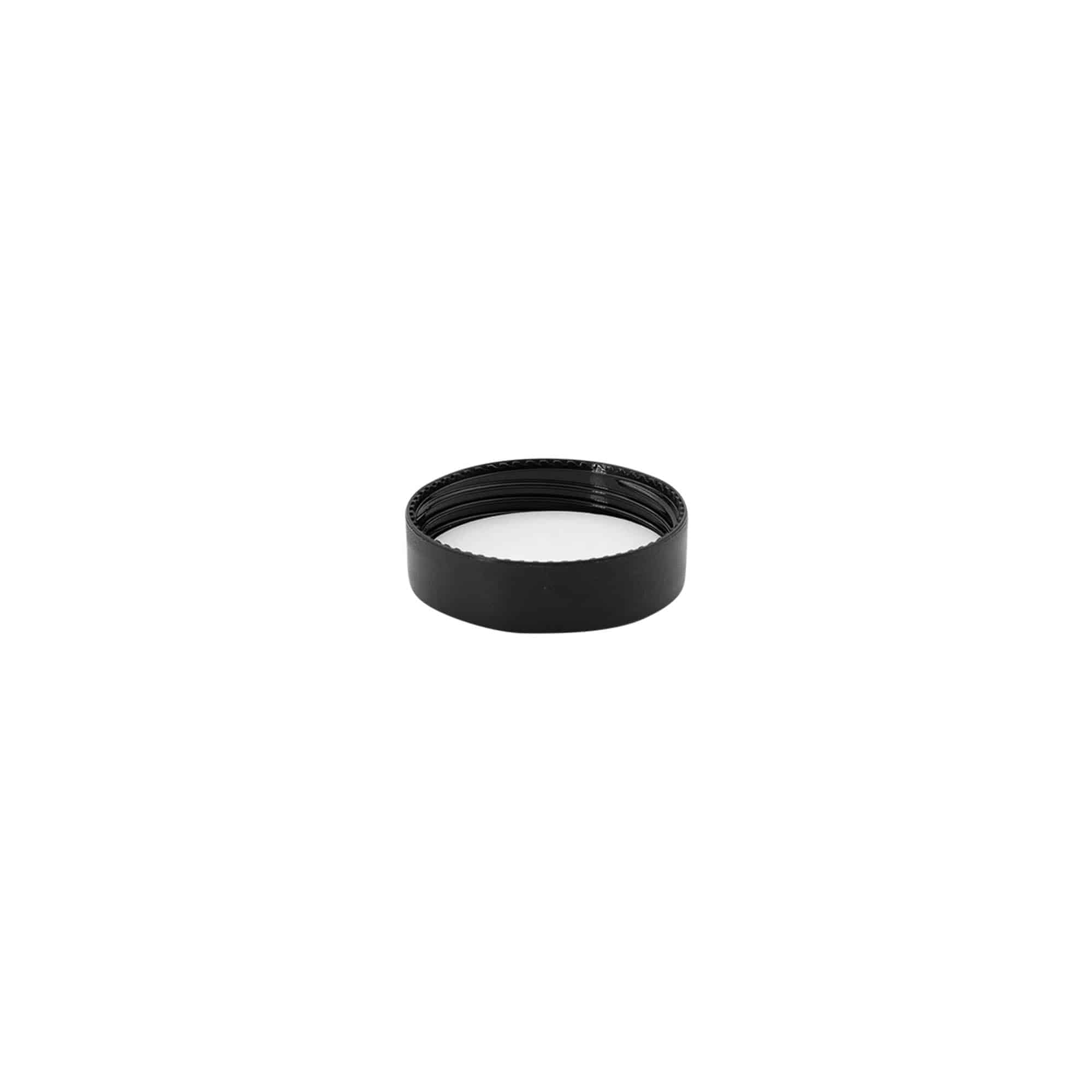 Bougage à vis pour 5 ml « Antonella », plastique PP, noir
