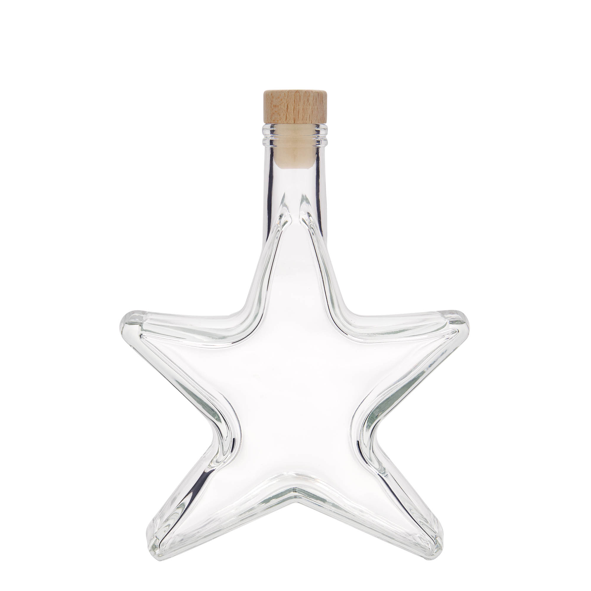 Bouteille en verre 350 ml 'Étoile', bouchage: bouchon Bouteille en verre 350 ml 'Étoile', bouchage: bouchon