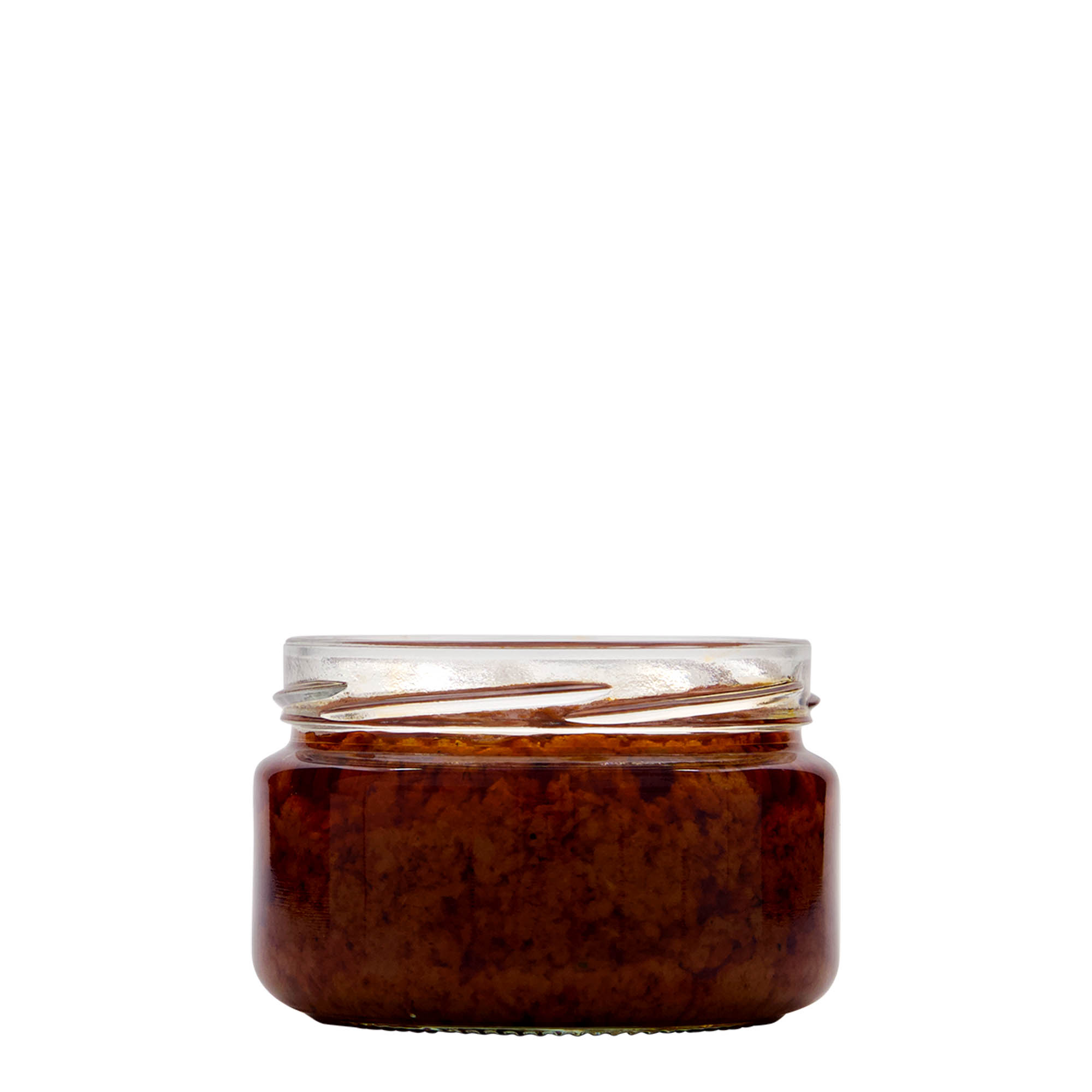 Bocal cylindrique plat 230 ml, bouchage: Twist-Off (TO 82) Bocal cylindrique plat 230 ml, bouchage: Twist-Off (TO 82)