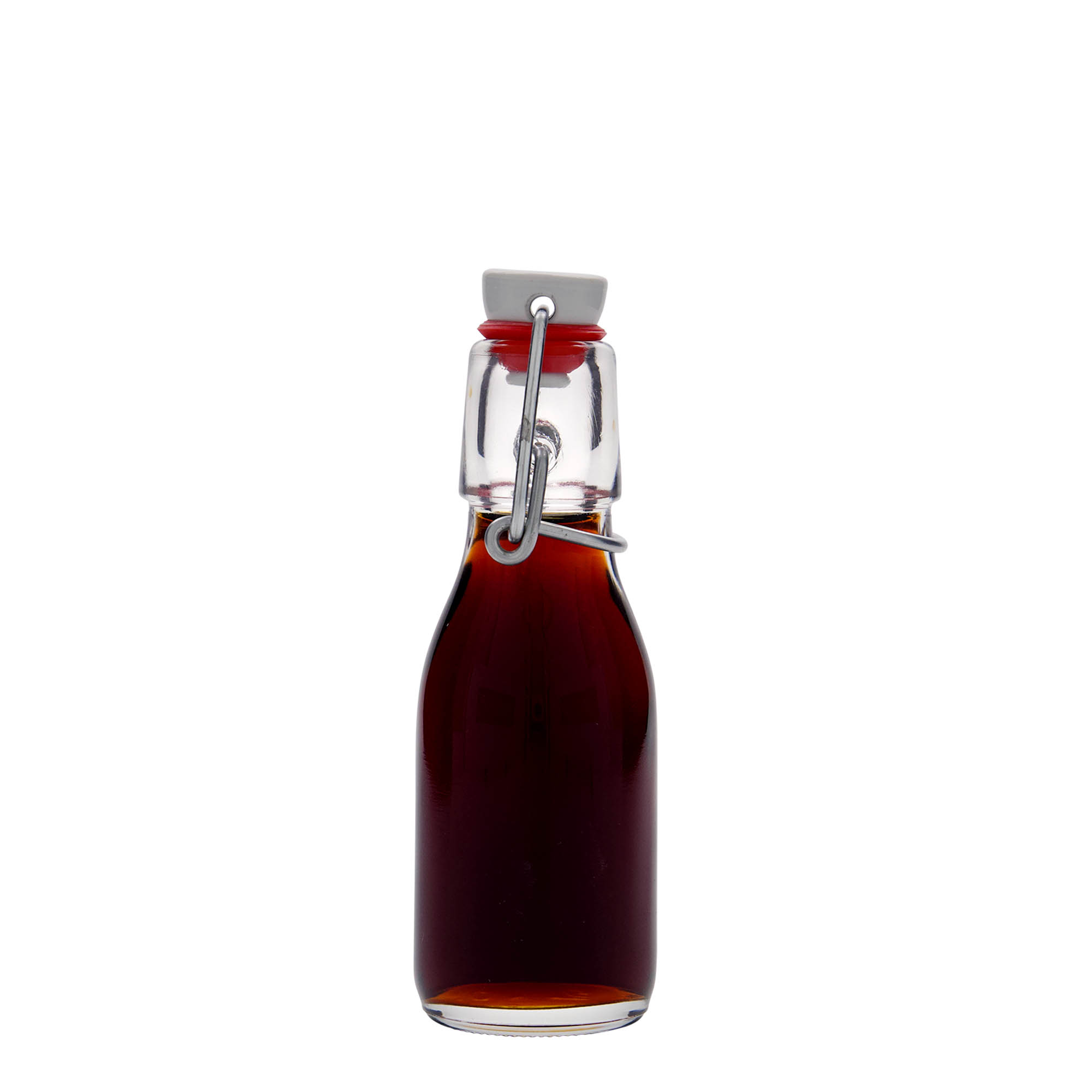 Bouteille en verre 100 ml 'Paul', bouchage: bouchon mécanique