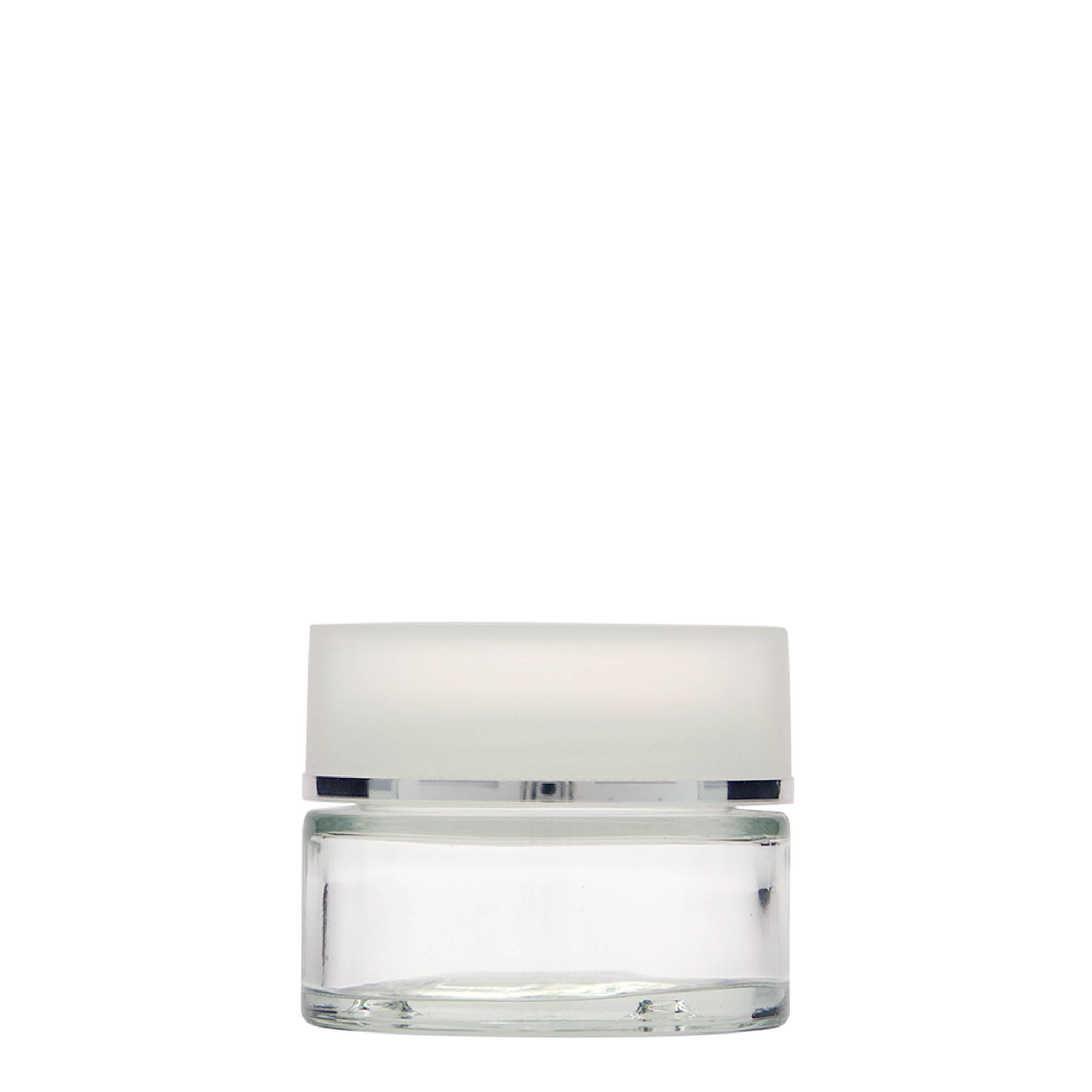 Pot 50 ml 'Clear Edition', verre, bouchage: Bougage à vis Pot 50 ml 'Clear Edition', verre, bouchage: Bougage à vis
