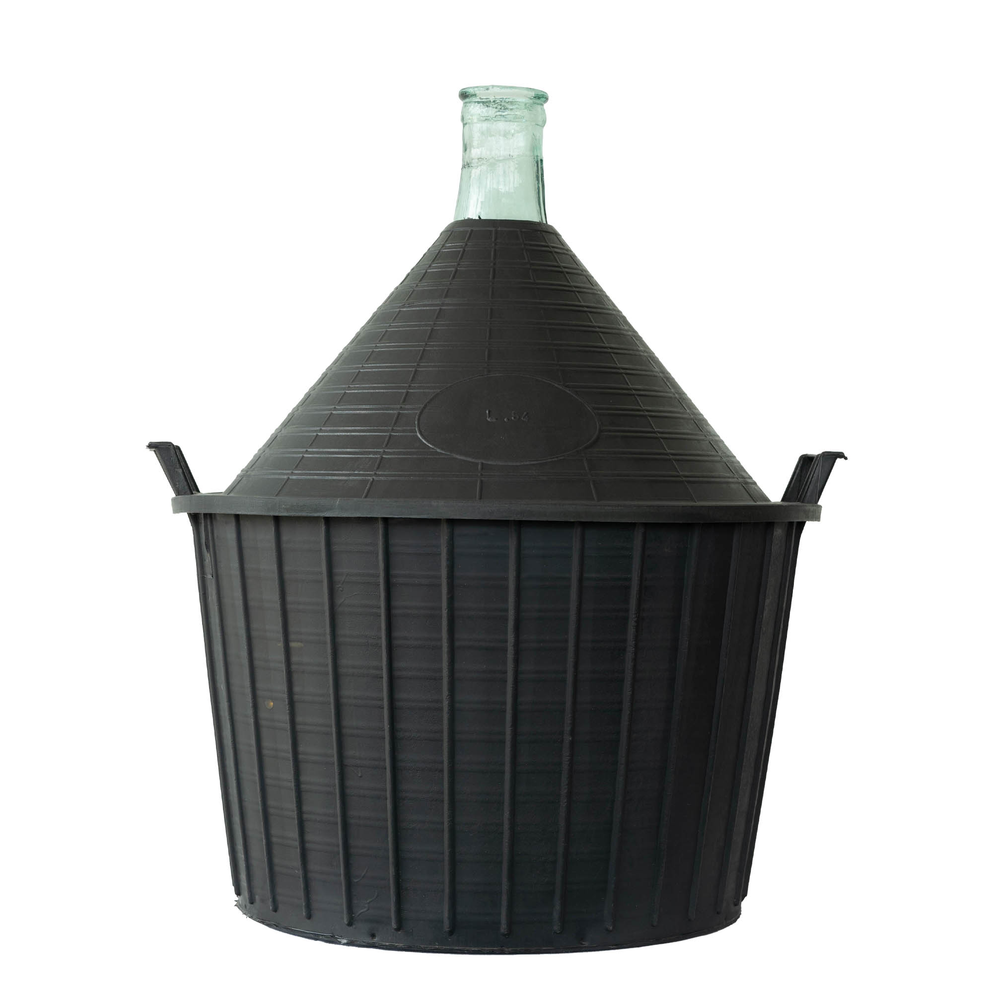 Dame-jeanne 54 l à col étroit, verre, bouchage: couvercle cloche Dame-jeanne 54 l à col étroit, verre, bouchage: couvercle cloche