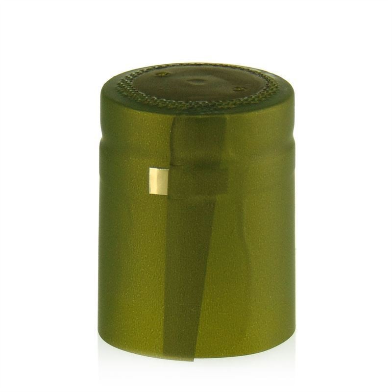 Capsule thermo-rétractable 32x41, plastique PVC, vert olive Capsule thermo-rétractable 32x41, plastique PVC, vert olive