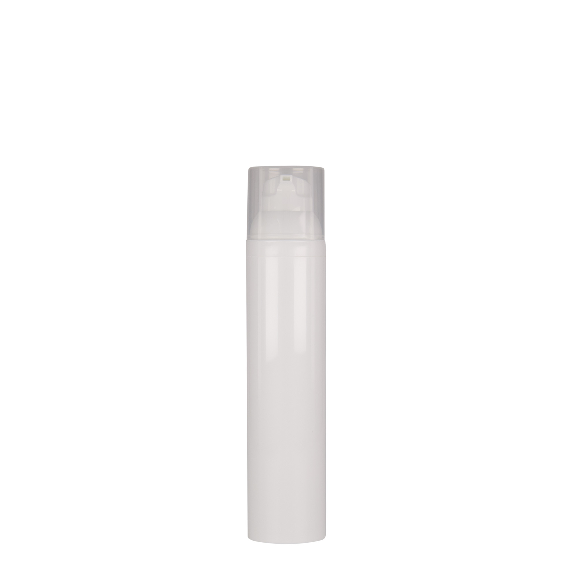 Flacon airless 100 ml 'Mezzo', plastique PP, blanc Flacon airless 100 ml 'Mezzo', plastique PP, blanc