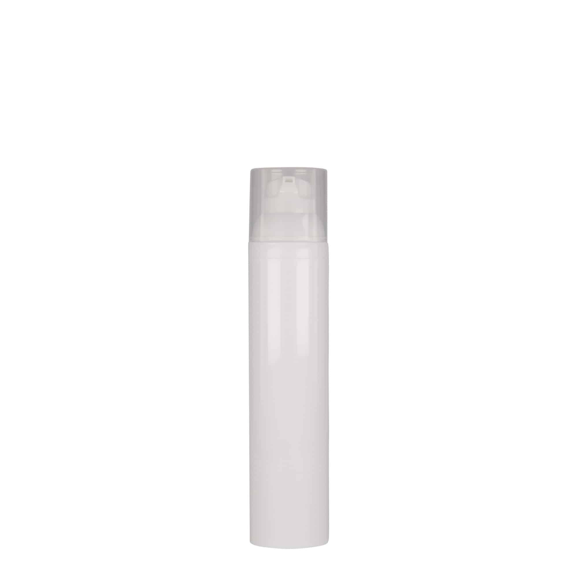 Flacon airless 100 ml « Mezzo », plastique PP, blanc