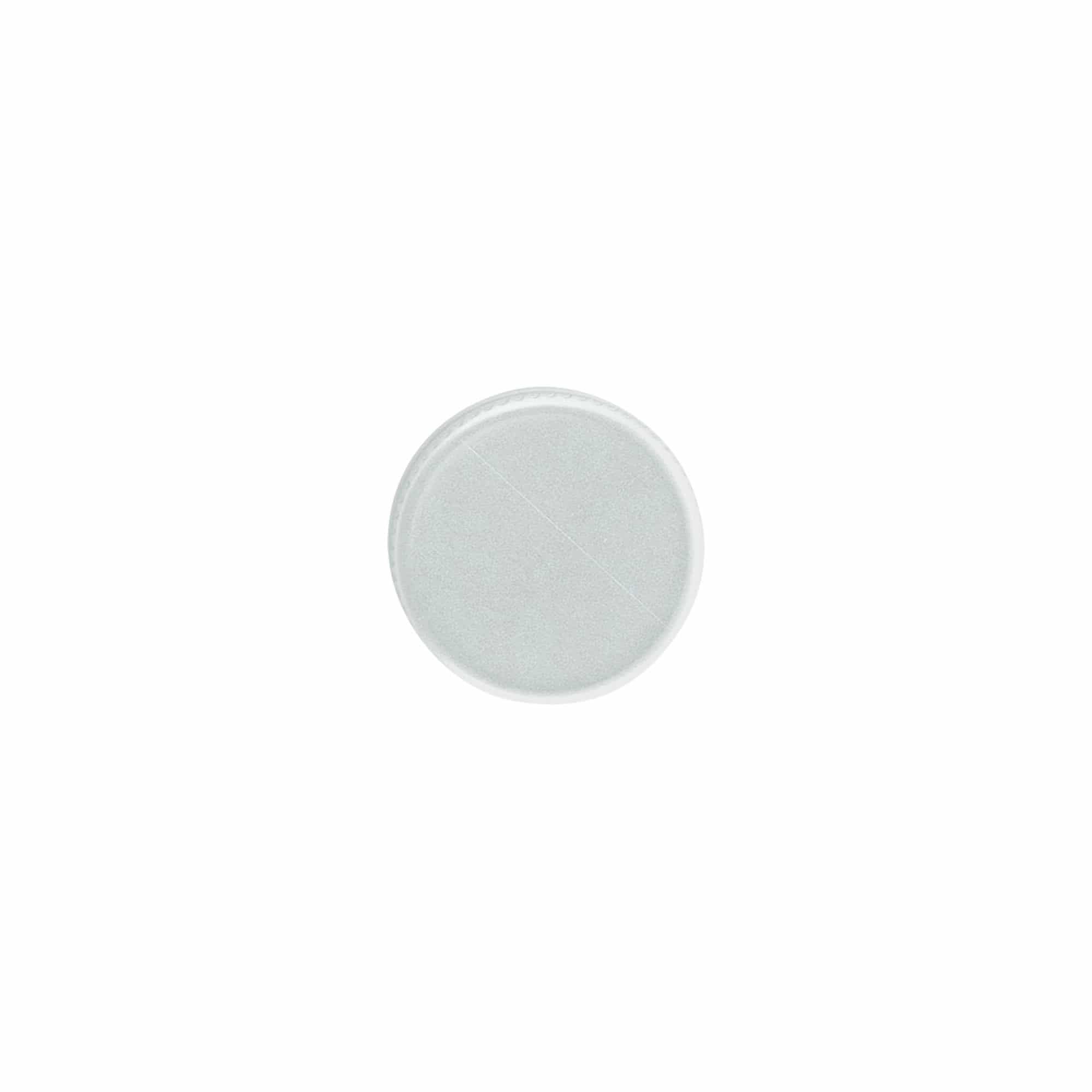 Schroefsluiting, metaal, zilver, voor monding: PP 24 Schroefsluiting, metaal, zilver, voor monding: PP 24