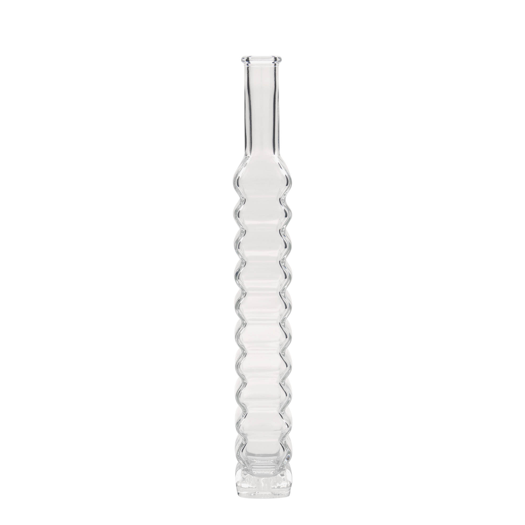 Bouteille en verre 200 ml 'Roma', carrée, bouchage: bouchon Bouteille en verre 200 ml 'Roma', carrée, bouchage: bouchon