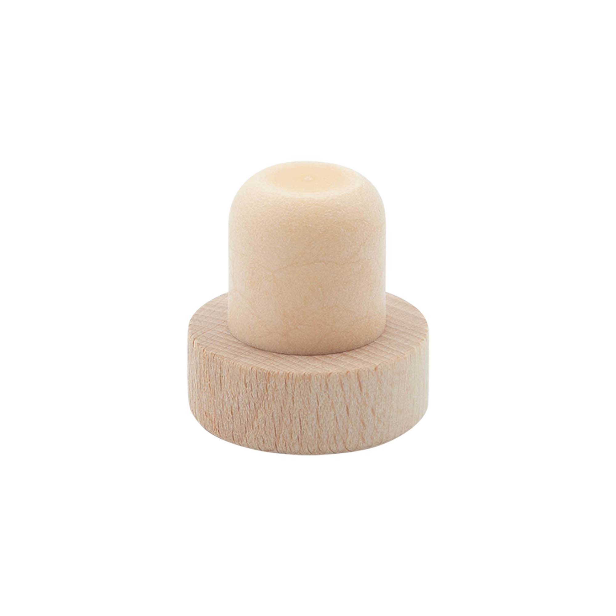 Bouchon à poignée 22,1 mm, bois/plastique, pour bouchage: bouchon Bouchon à poignée 22,1 mm, bois/plastique, pour bouchage: bouchon