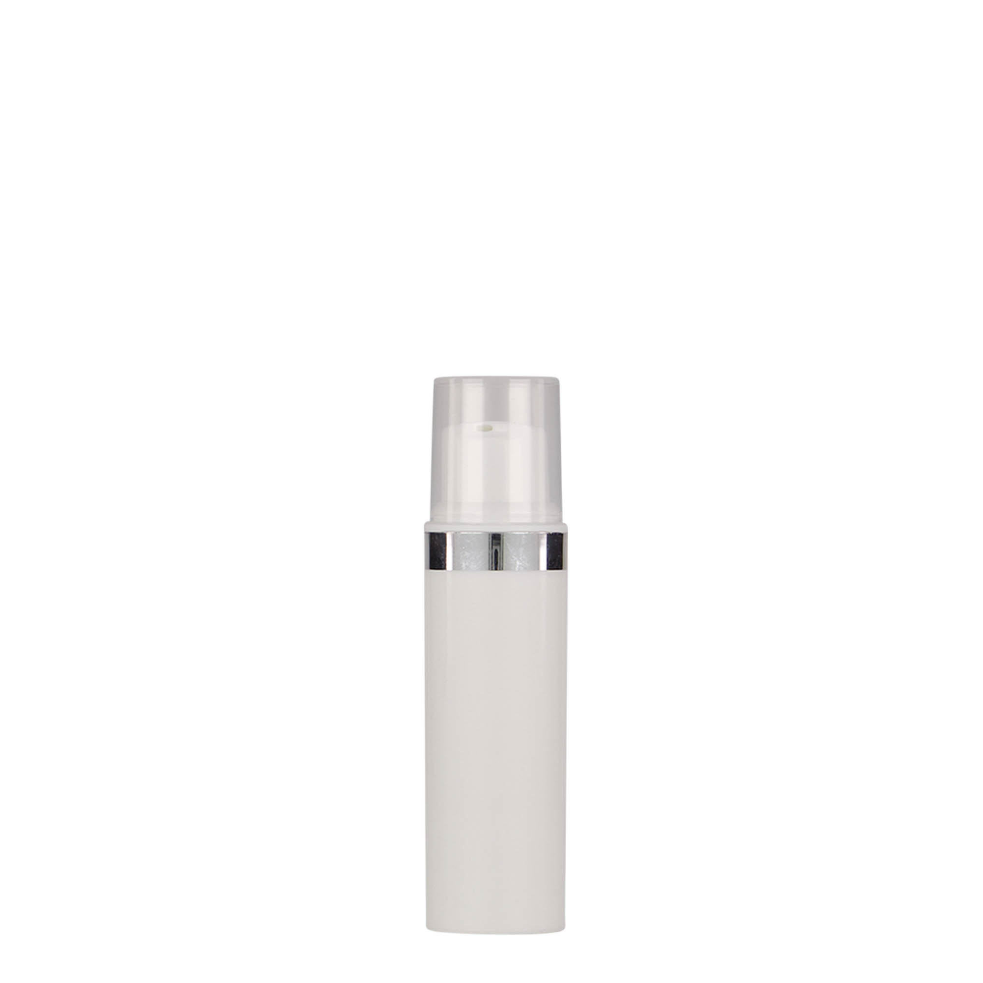 Airless Dispenser 'Nano', 10 ml, PP-kunststof, wit Airless Dispenser 'Nano', 10 ml, PP-kunststof, wit