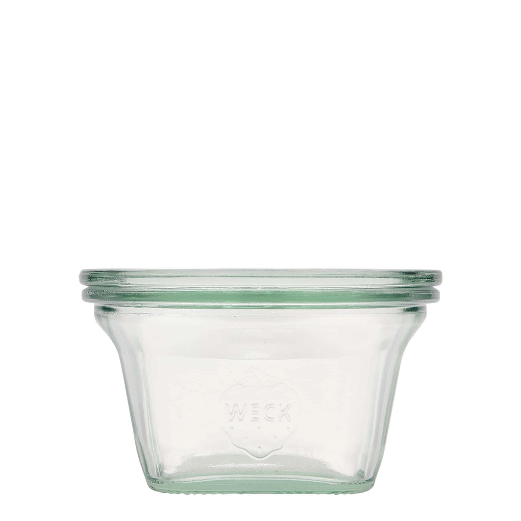 Bocal WECK quadro 290 ml , carré, bouchage: bords arrondis