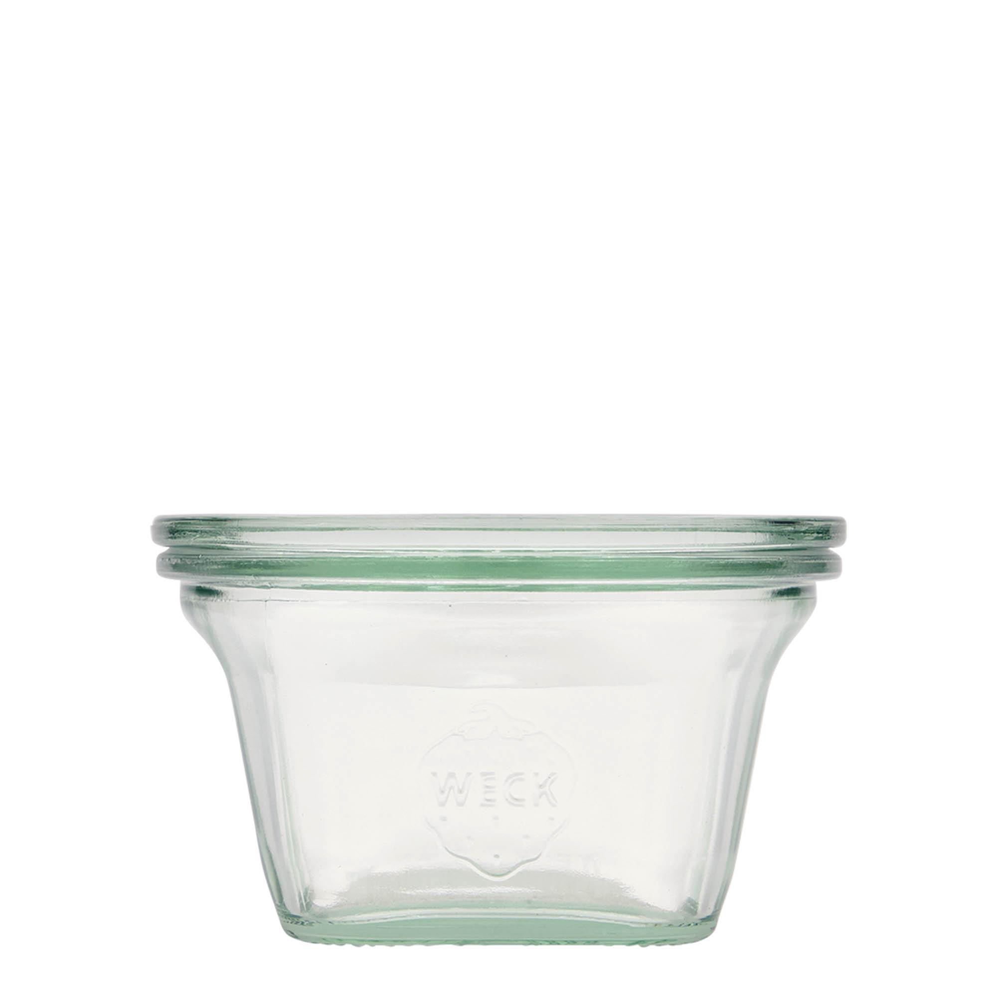 Bocal WECK quadro 290 ml , carré, bouchage: bords arrondis Bocal WECK quadro 290 ml , carré, bouchage: bords arrondis