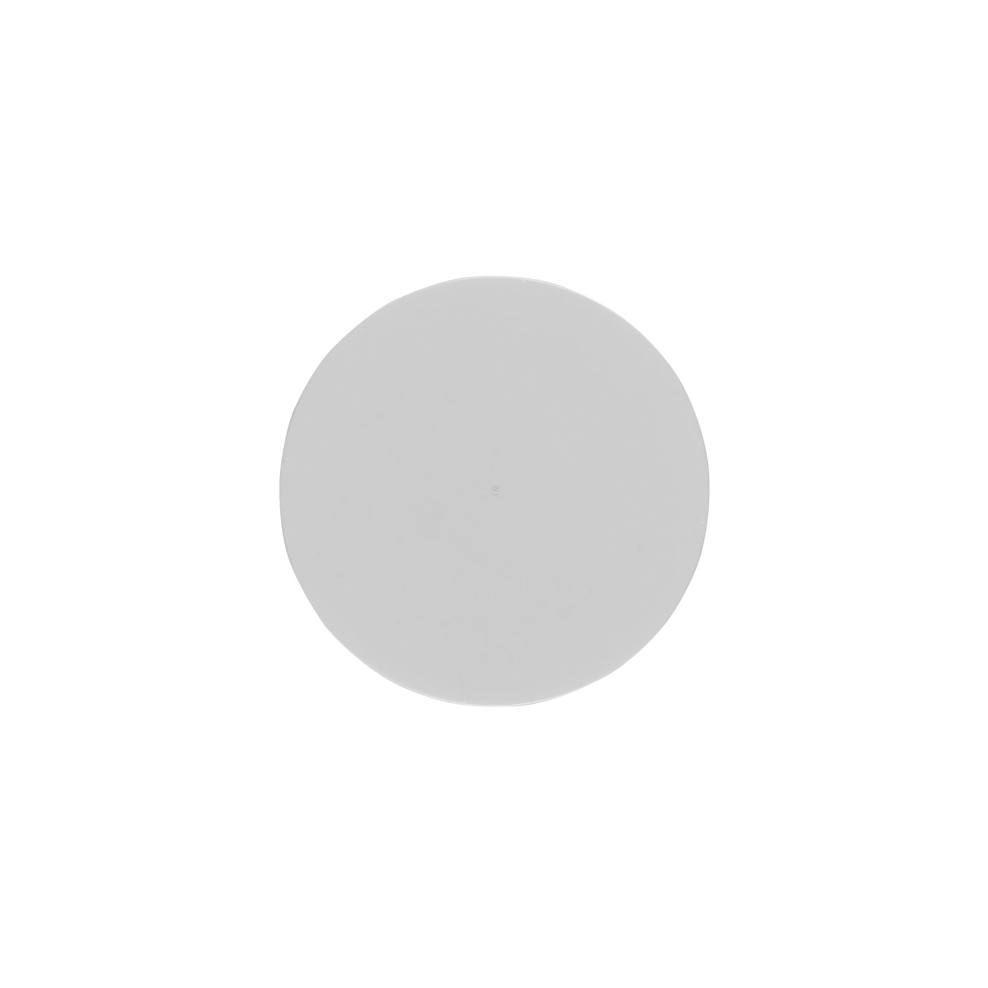 Couvertures pour 150 ml 'Bianca', plastique PP, blanc
