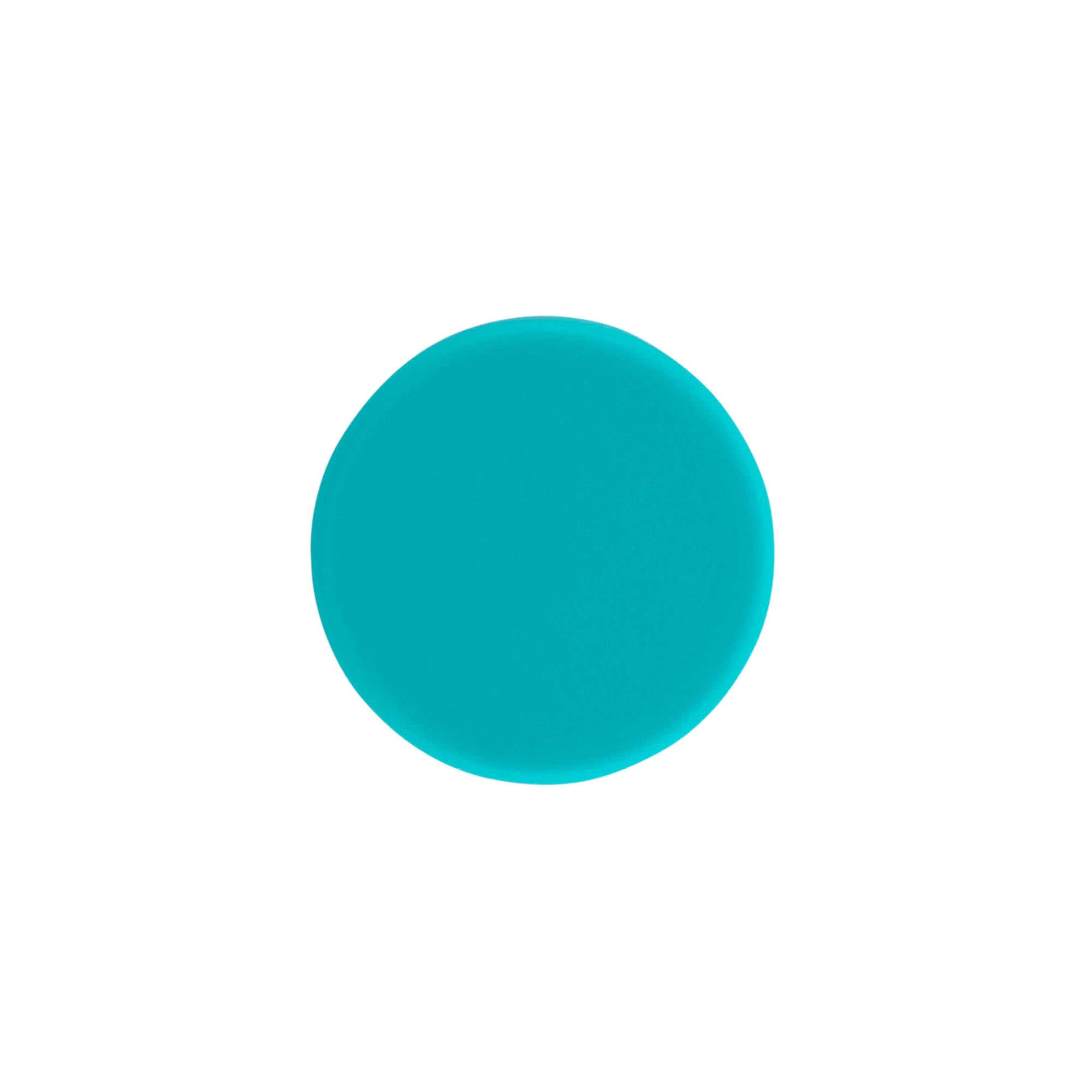 Bougage à vis, plastique ABS, turquoise, pour bouchage: GPI 33/400