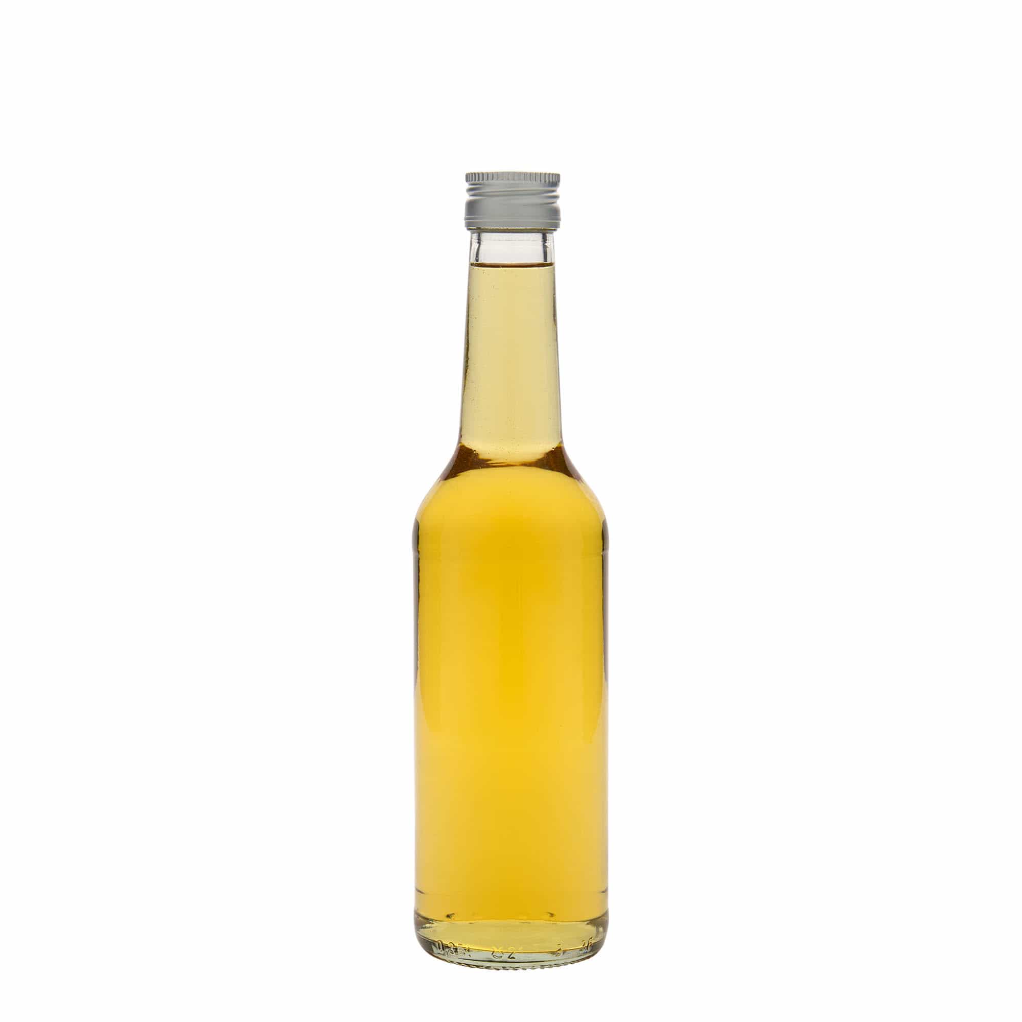 Bouteille en verre col droit 350 ml, bouchage: PP 28