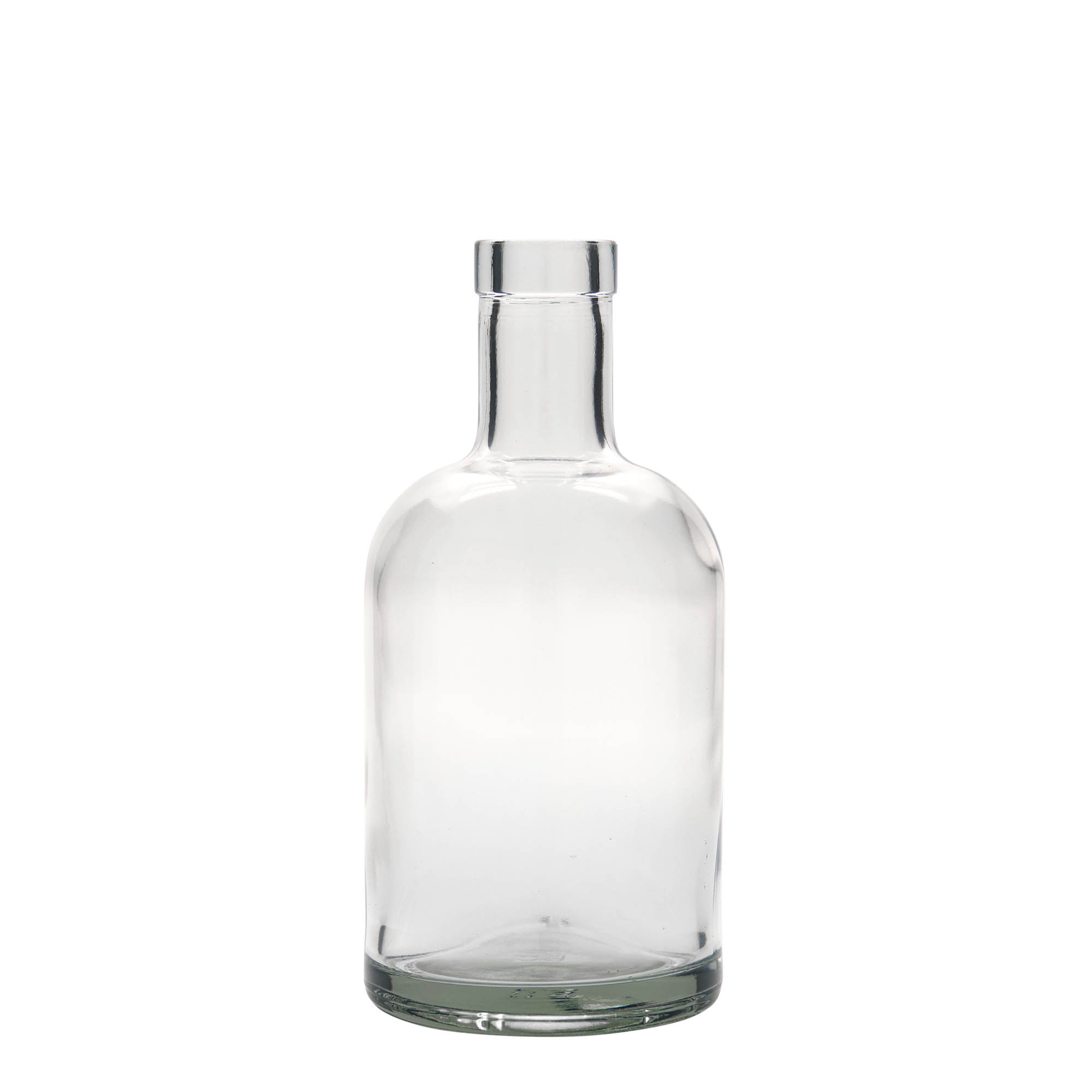 Glazen fles 'Claus', 500 ml, monding: kurk Glazen fles 'Claus', 500 ml, monding: kurk