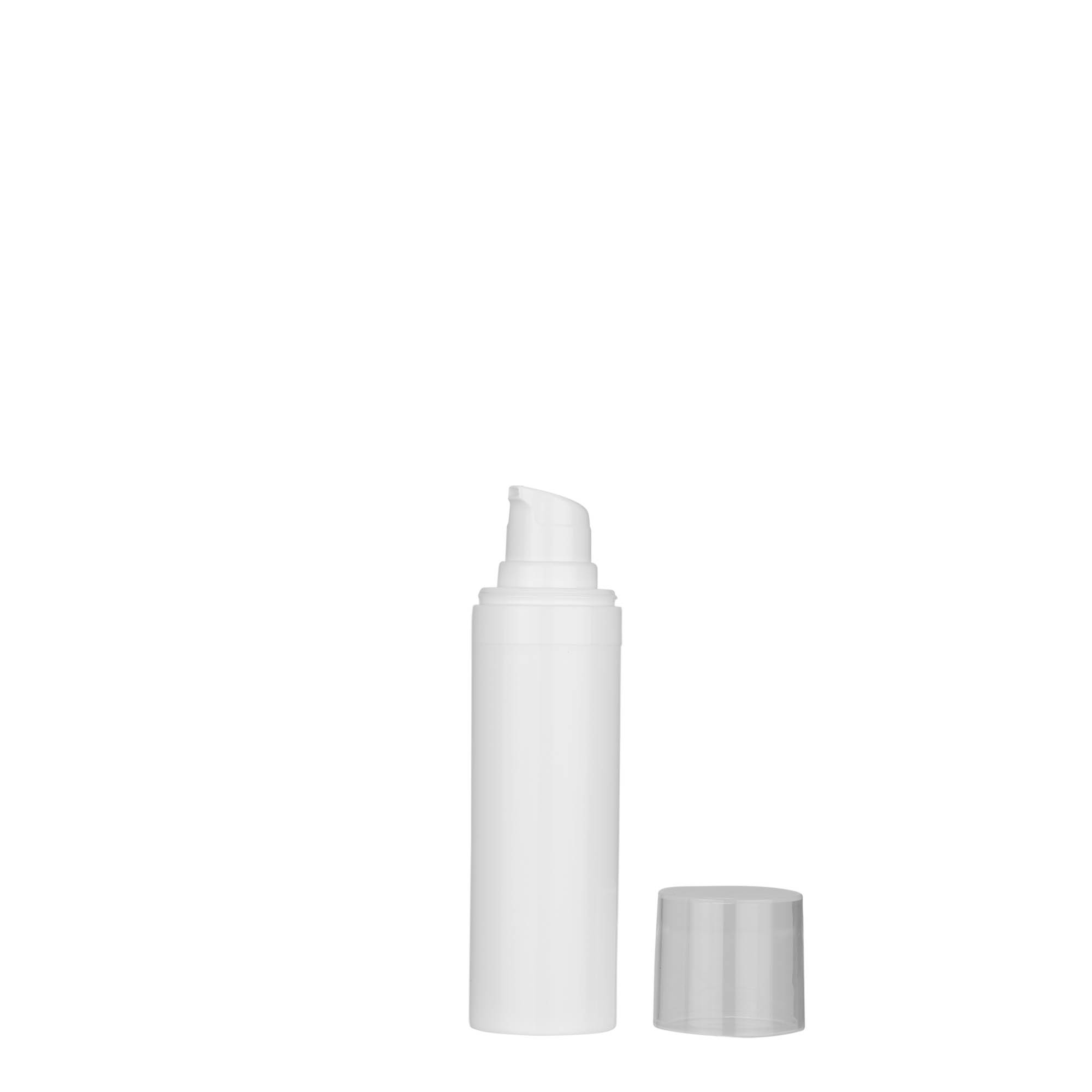 Flacon airless 30 ml 'Micro', plastique PP, blanc Flacon airless 30 ml 'Micro', plastique PP, blanc
