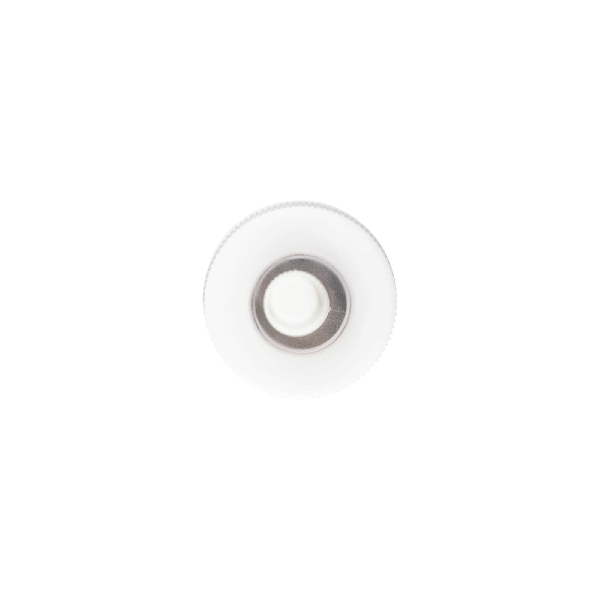 Bougage à vis avec applicateur, plastique PP, blanc, pour bouchage: 24/410