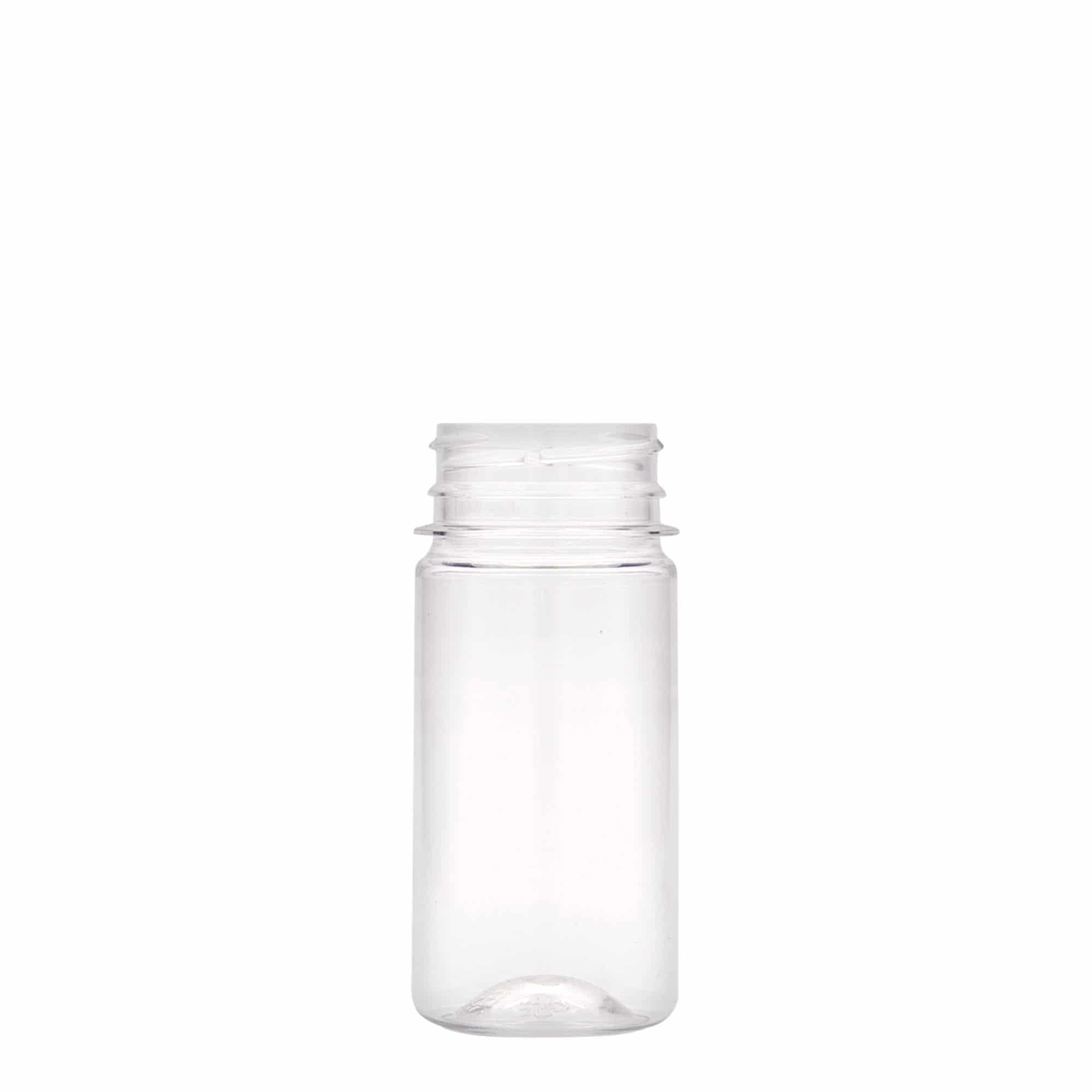 Bouteille en PET 100 ml 'Everytime', plastique, bouchage: 38 mm