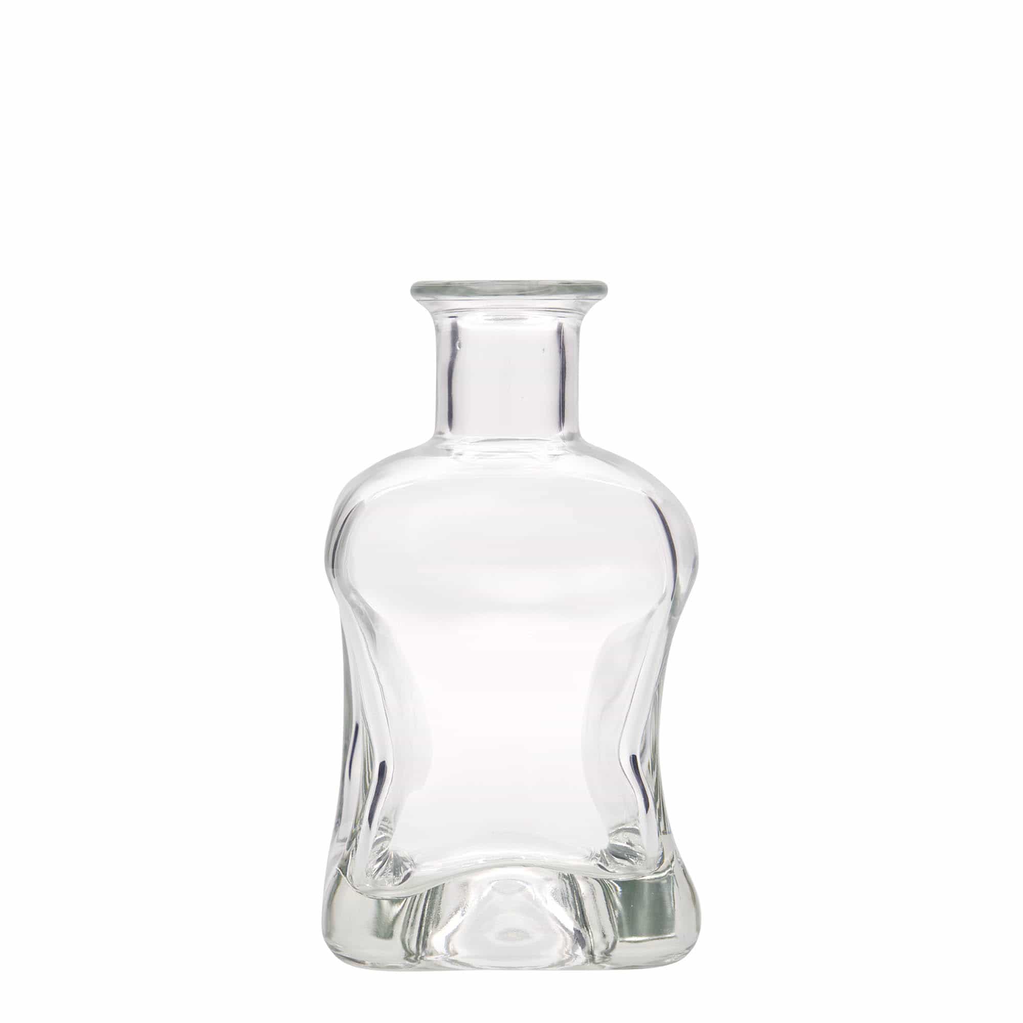 Bouteille en verre 350 ml 'Dublin', carrée, bouchage: bouchon