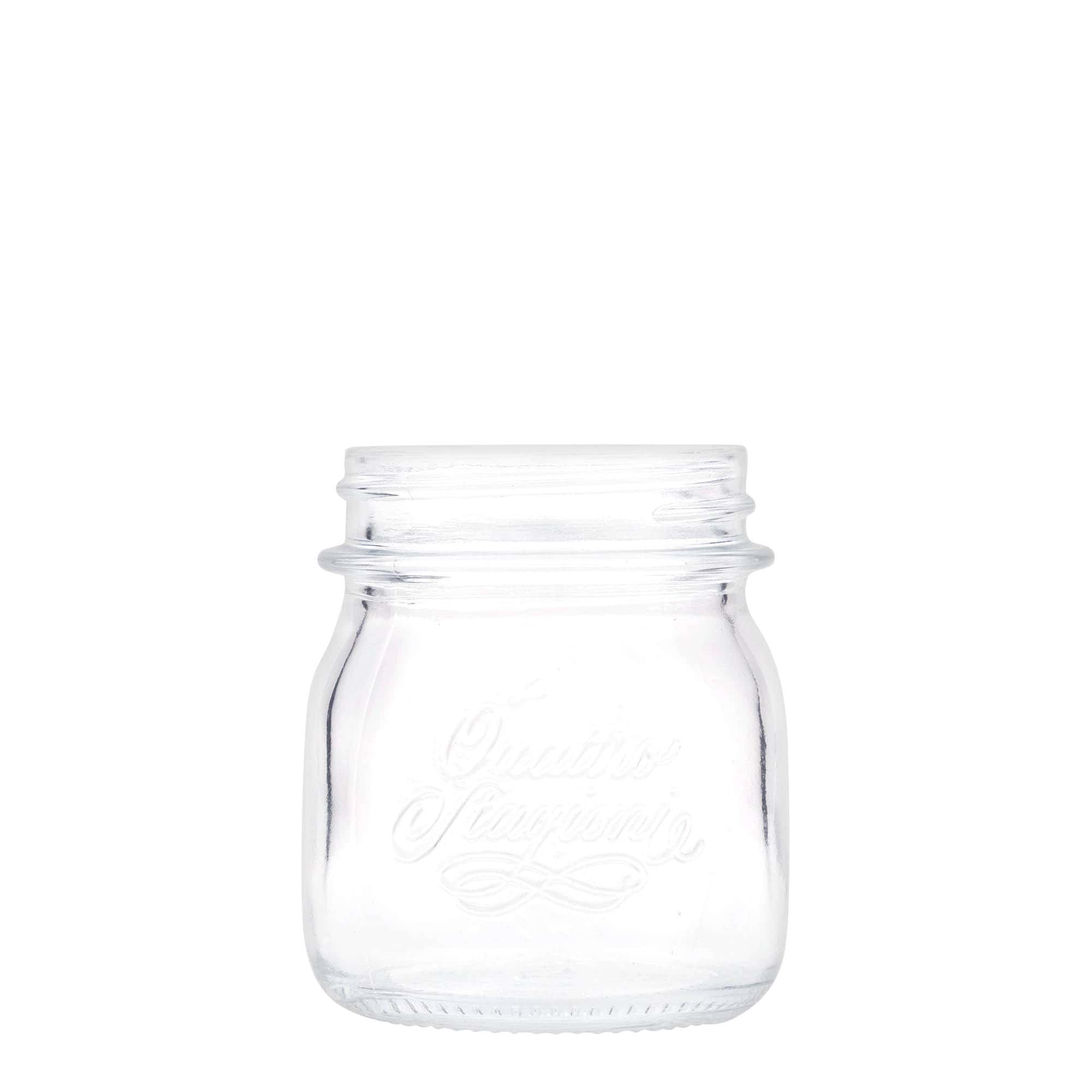 Bocal 250 ml « Quattro Stagioni », bouchage: Bougage à vis