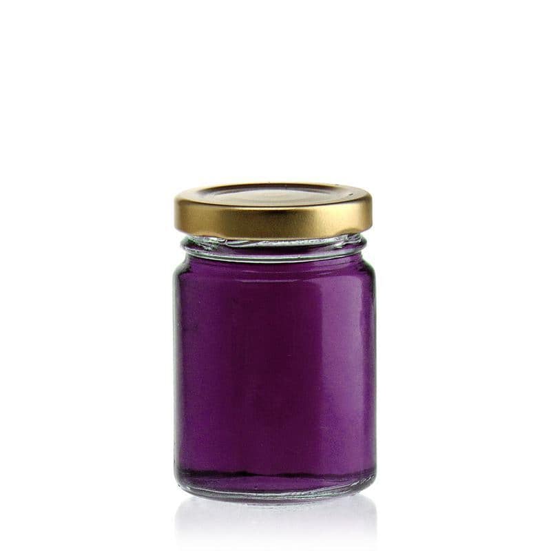 Bocal cylindrique haut 106 ml, bouchage: Twist-Off (TO 48)