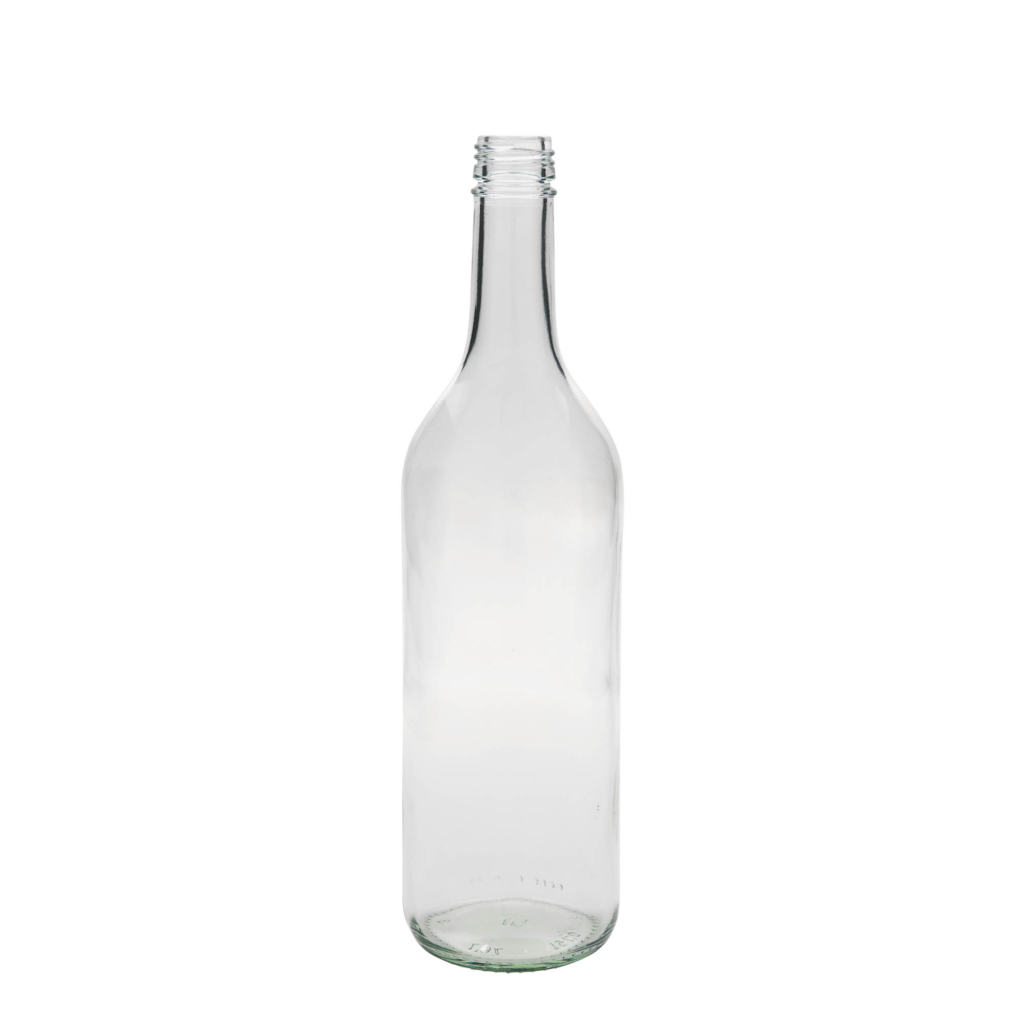 Glazen fles 'Bordeaux', 750 ml, monding: PP 28 Glazen fles 'Bordeaux', 750 ml, monding: PP 28