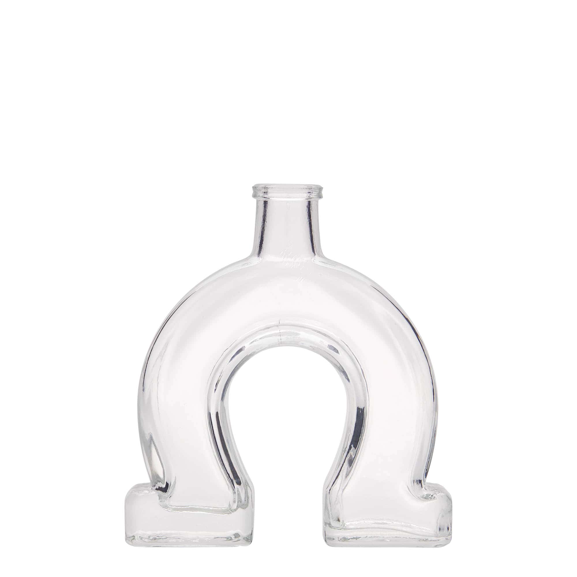 Bouteille en verre 100 ml « Fer à cheval », bouchage: bouchon