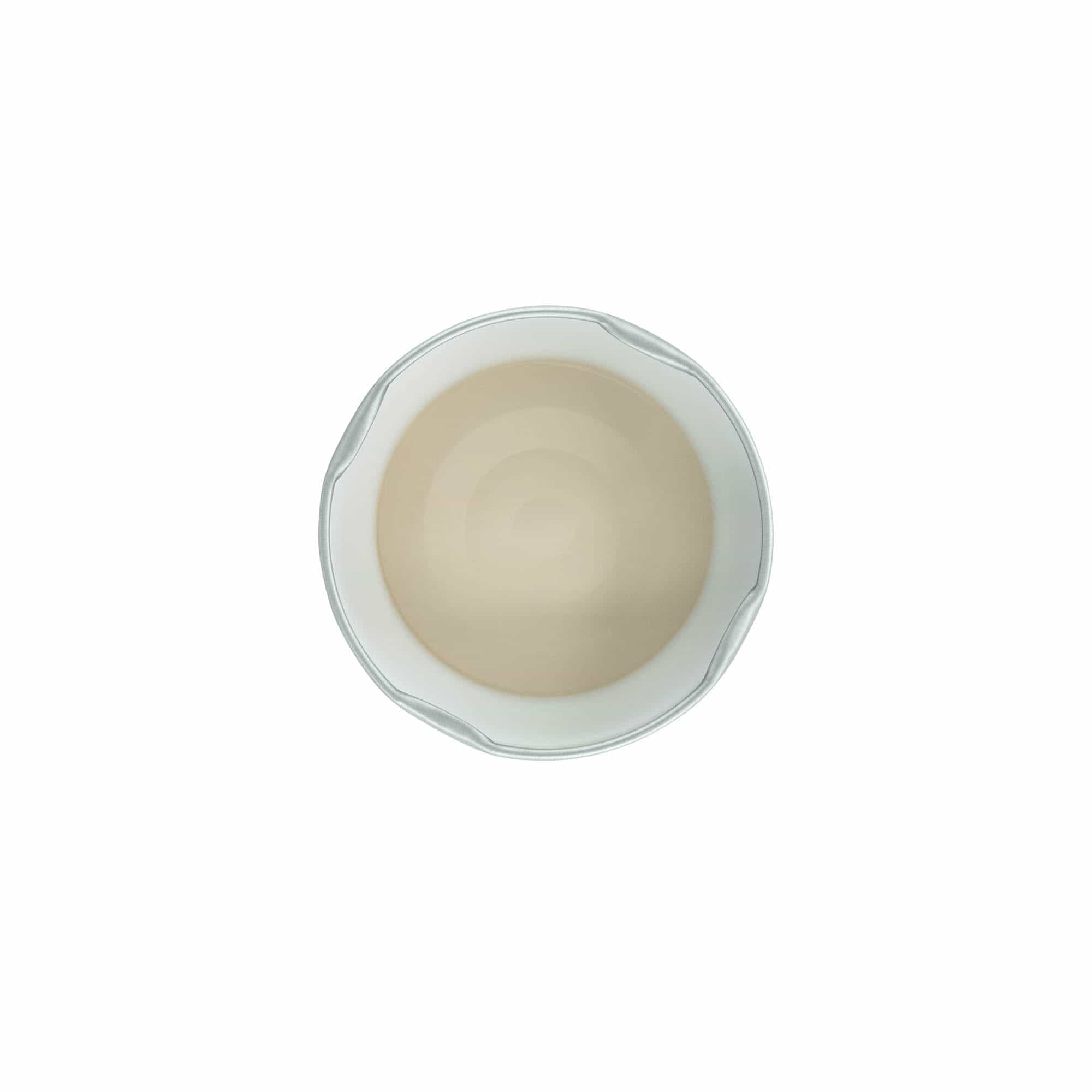 Bouchon Deep-Twist-Off, fer blanc, argenté, pour bouchage: Deep-TO 63 Bouchon Deep-Twist-Off, fer blanc, argenté, pour bouchage: Deep-TO 63