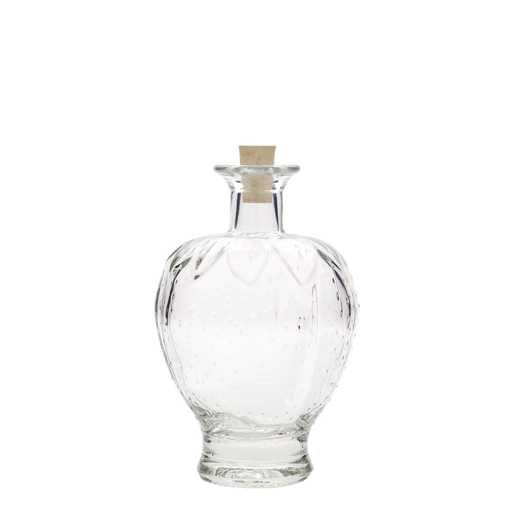 Bouteille en verre 200 ml 'Fraise', bouchage: bouchon Bouteille en verre 200 ml 'Fraise', bouchage: bouchon