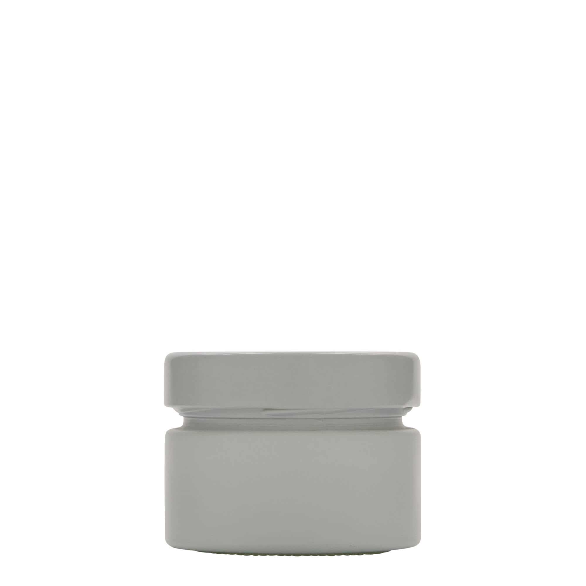 Bocal cylindrique 130 ml 'Aurora', blanc, bouchage: Deep-Twist-Off (DTO 66)