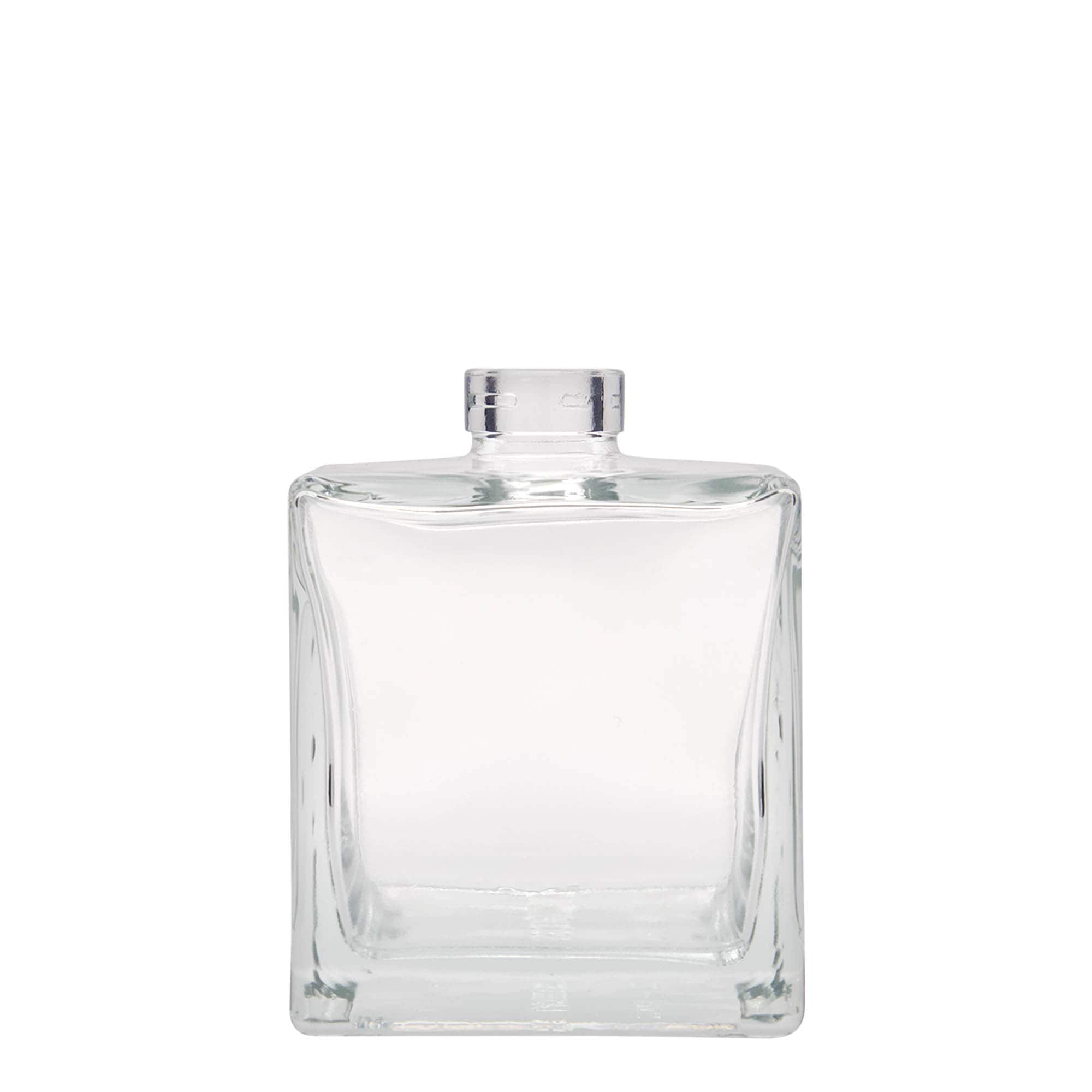 Bouteille en verre 500 ml 'Cube', carrée, bouchage: bouchon