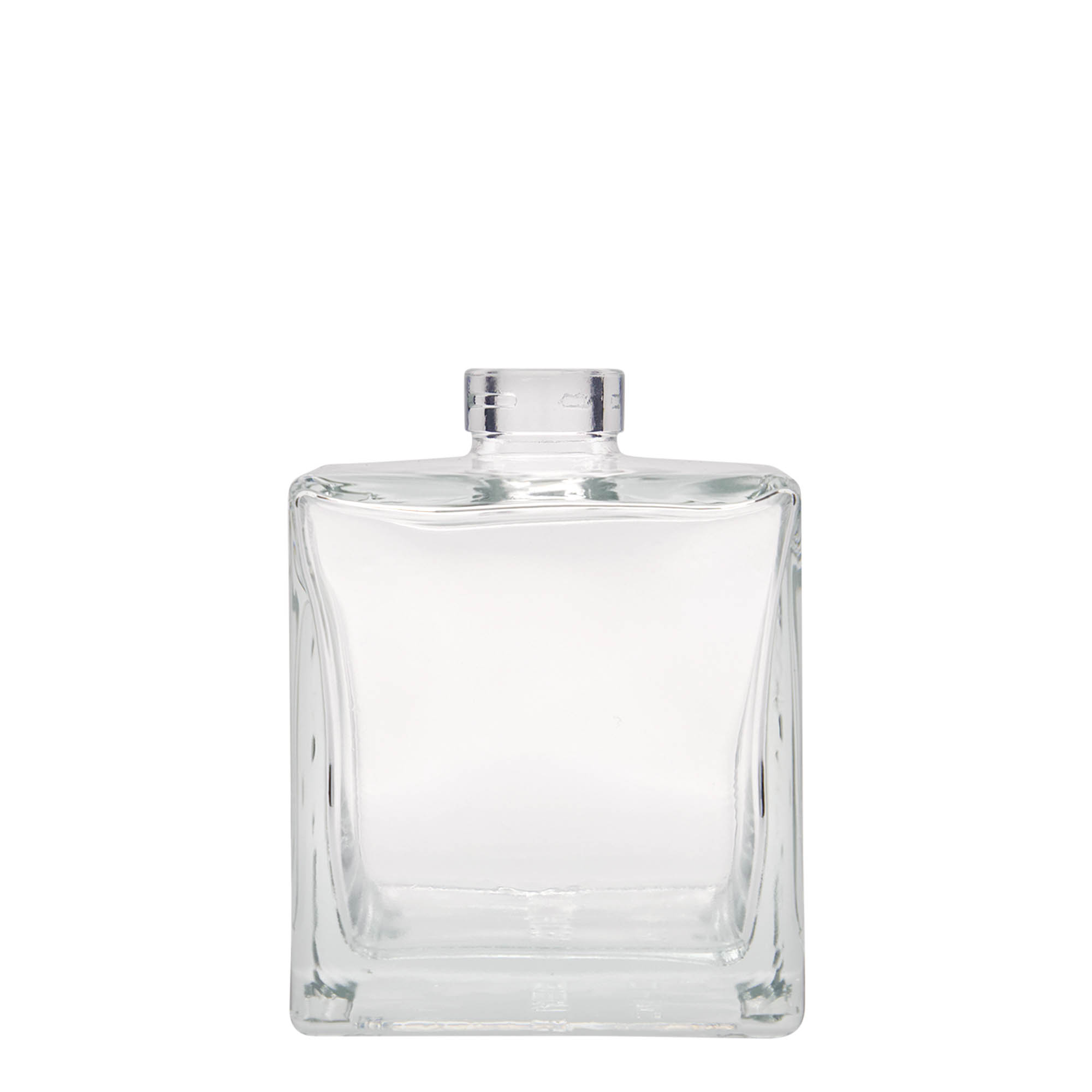 Bouteille en verre 500 ml 'Cube', carrée, bouchage: bouchon Bouteille en verre 500 ml 'Cube', carrée, bouchage: bouchon