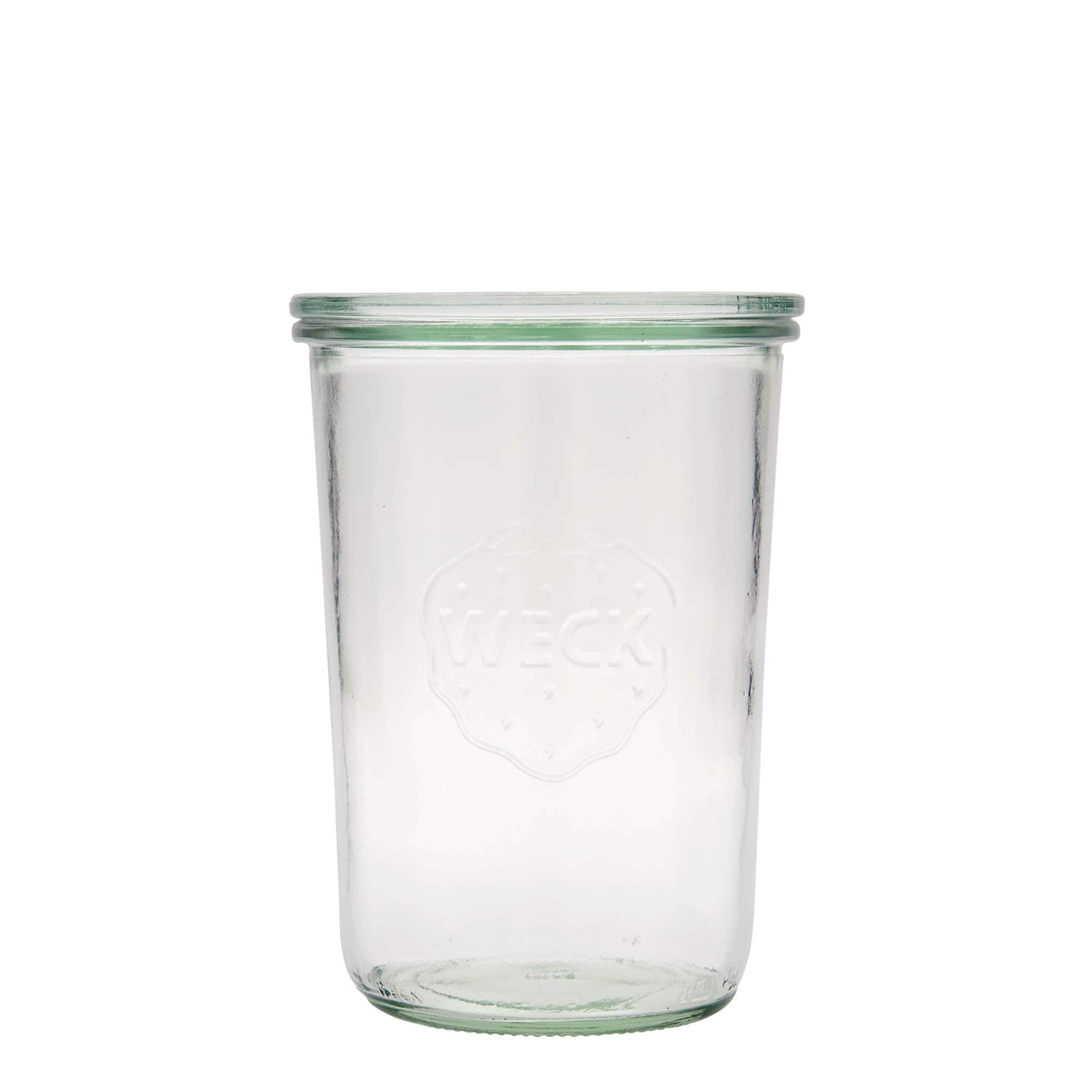Verrine WECK 850 ml, bouchage: bords arrondis Verrine WECK 850 ml, bouchage: bords arrondis