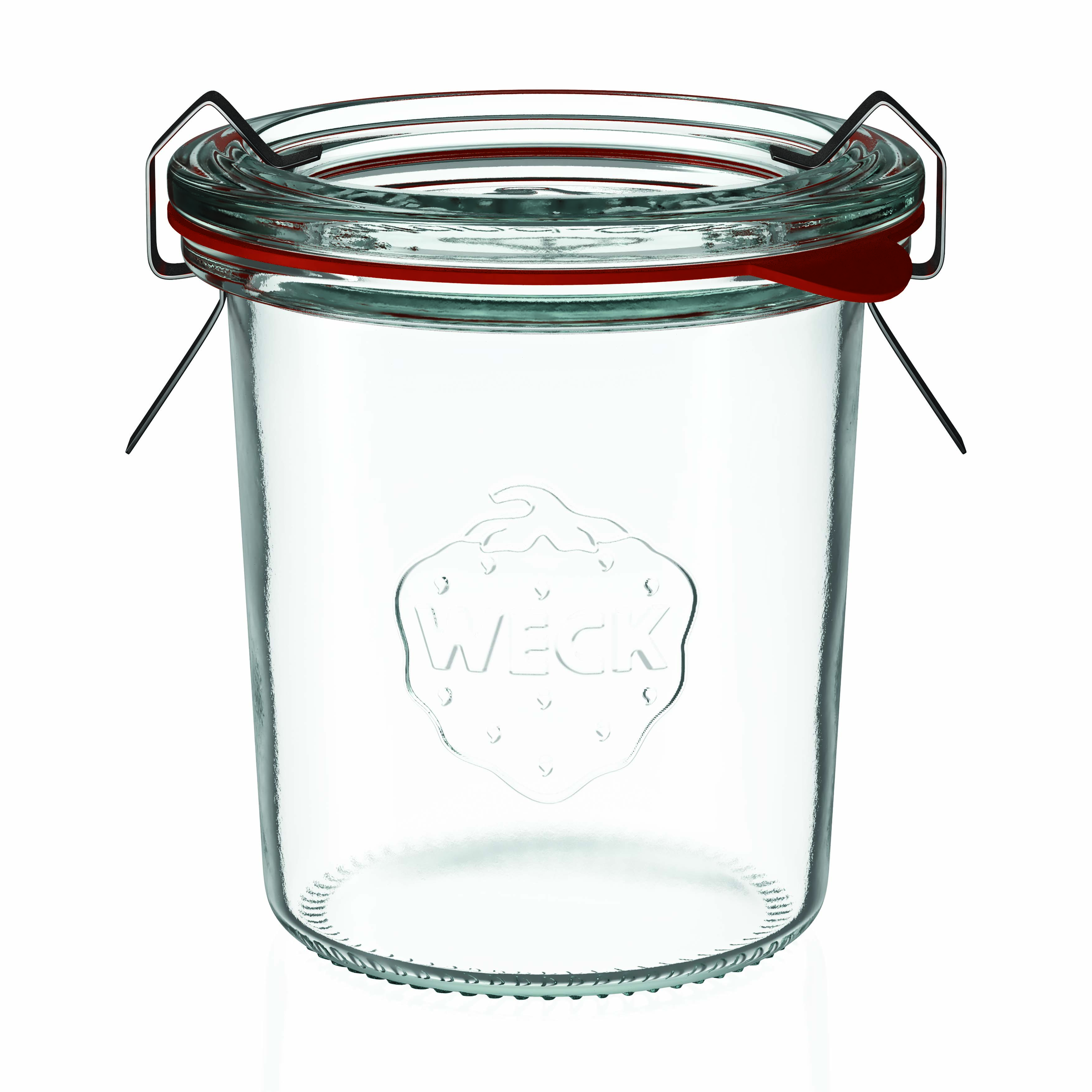 Verrine WECK 160 ml, bouchage: bords arrondis