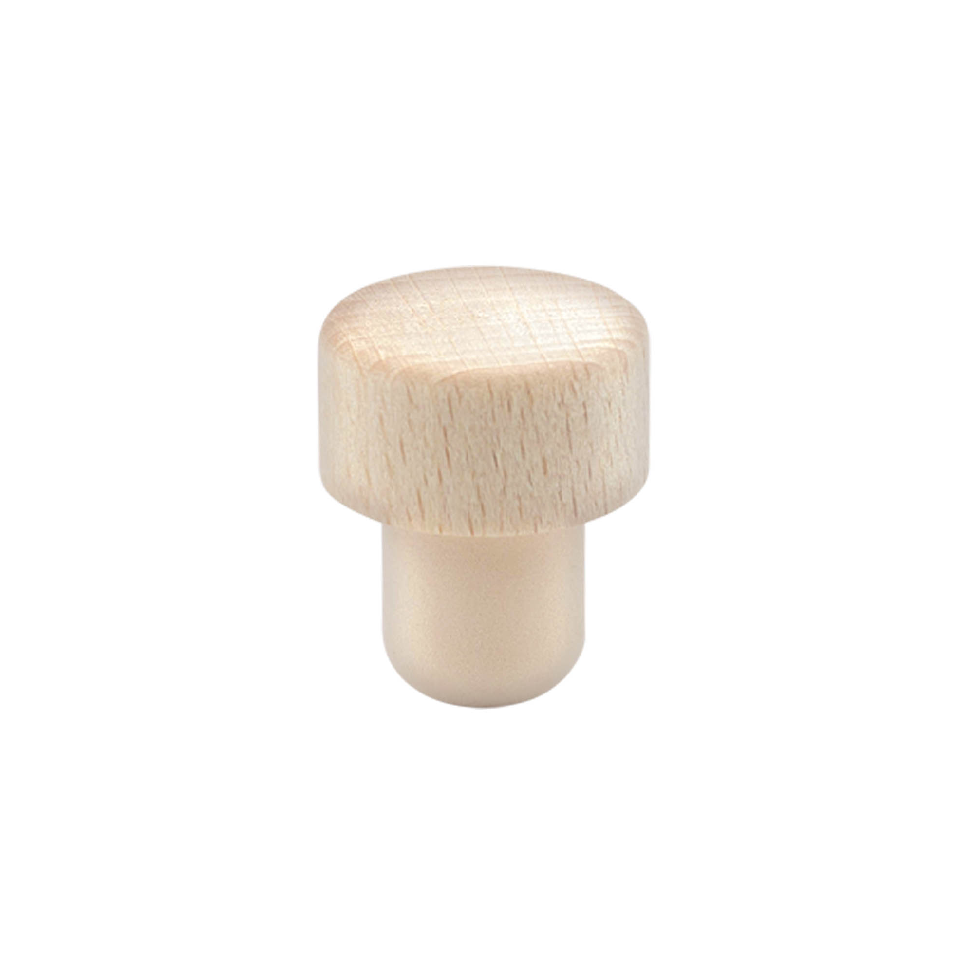 Dopkurk, 18 mm, hout/kunststof, voor monding: kurk Dopkurk, 18 mm, hout/kunststof, voor monding: kurk