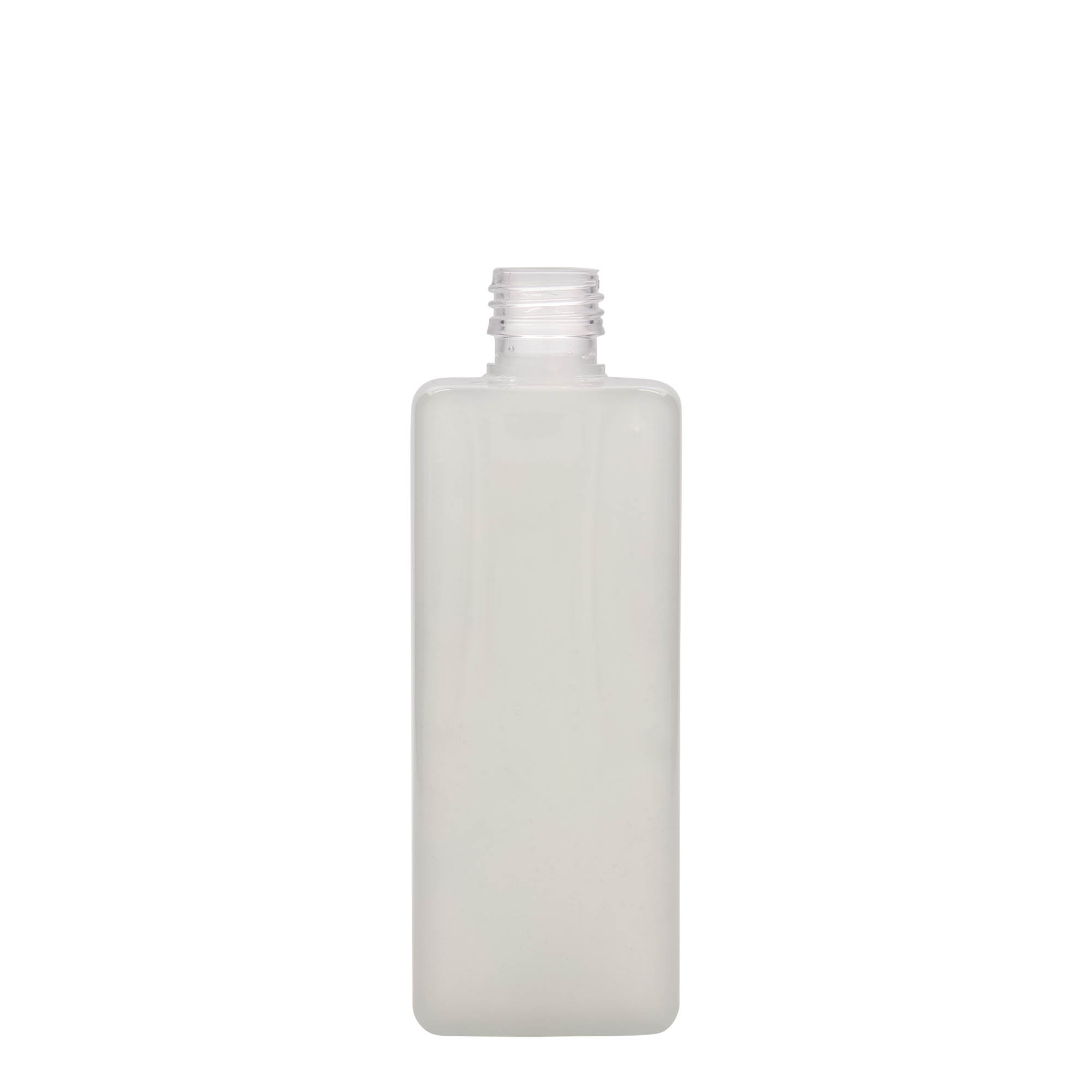 Petfles 'Karl', 500 ml, vierkant, kunststof, monding: PP 28 Petfles 'Karl', 500 ml, vierkant, kunststof, monding: PP 28
