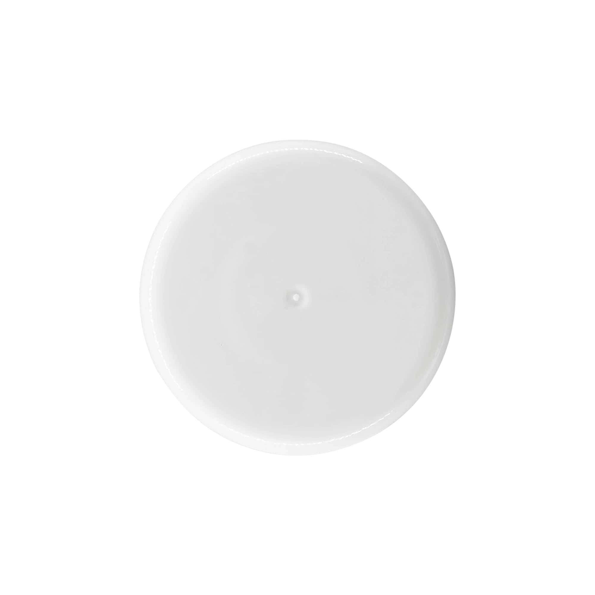 Bougage à vis pour bouteille ronde avec insert de pulvérisation, plastique PE, blanc, pour bouchage: GL 22 Bougage à vis pour bouteille ronde avec insert de pulvérisation, plastique PE, blanc, pour bouchage: GL 22
