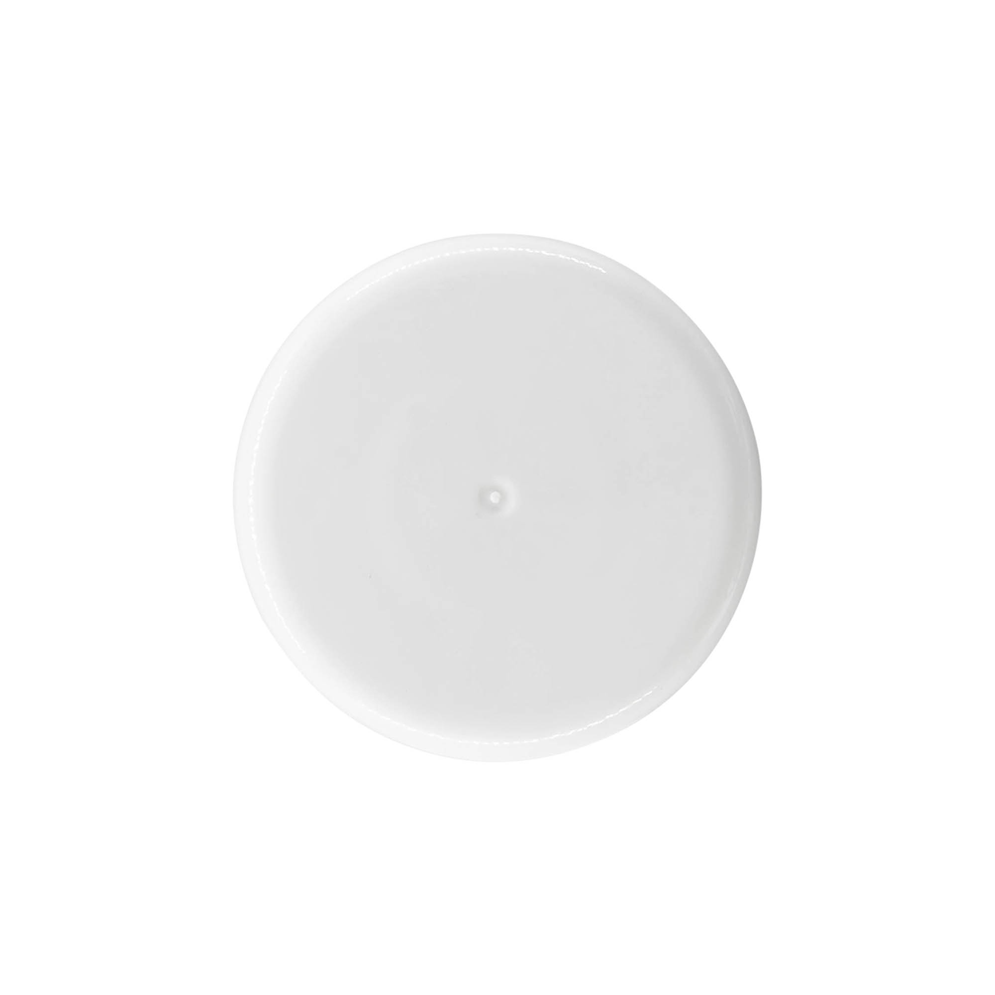 Bougage à vis pour bouteille ronde avec insert de pulvérisation, plastique PE, blanc, pour bouchage: GL 22 Bougage à vis pour bouteille ronde avec insert de pulvérisation, plastique PE, blanc, pour bouchage: GL 22