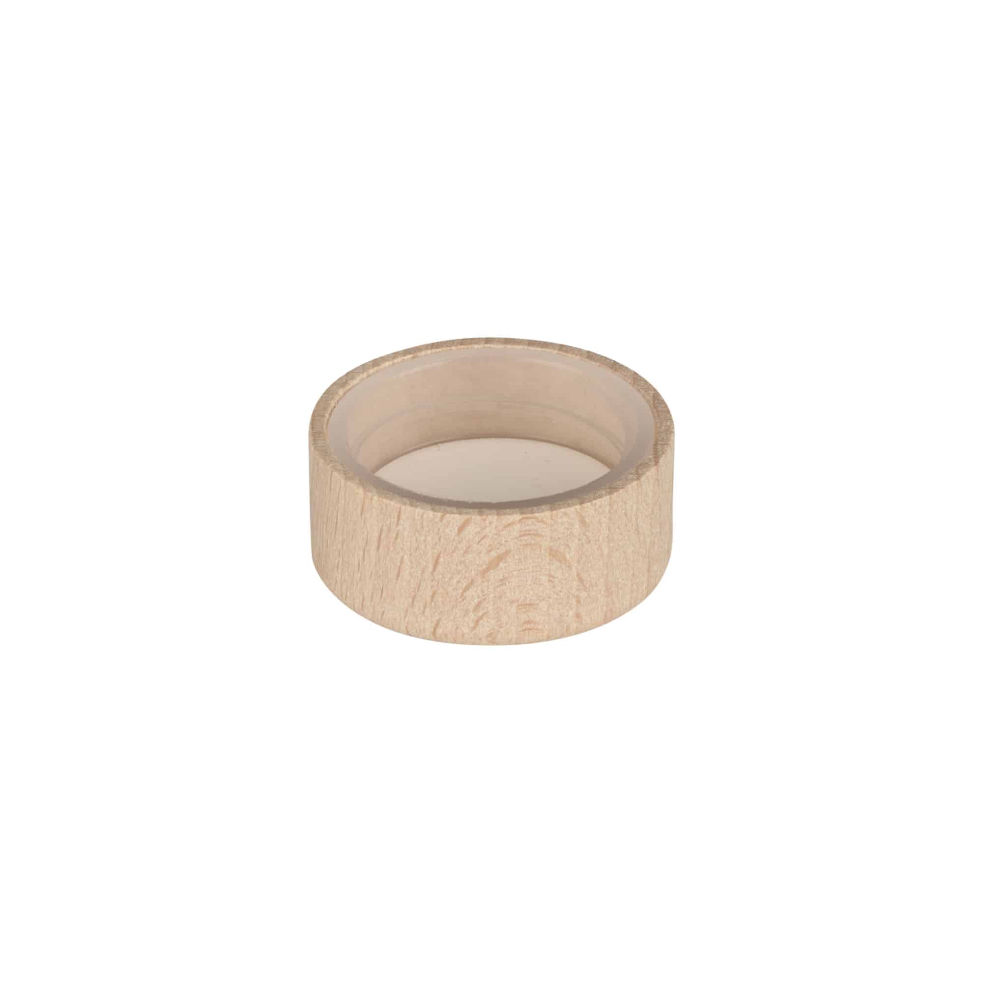 Schroefdop, hout, beige, voor opening: GPI 28/400