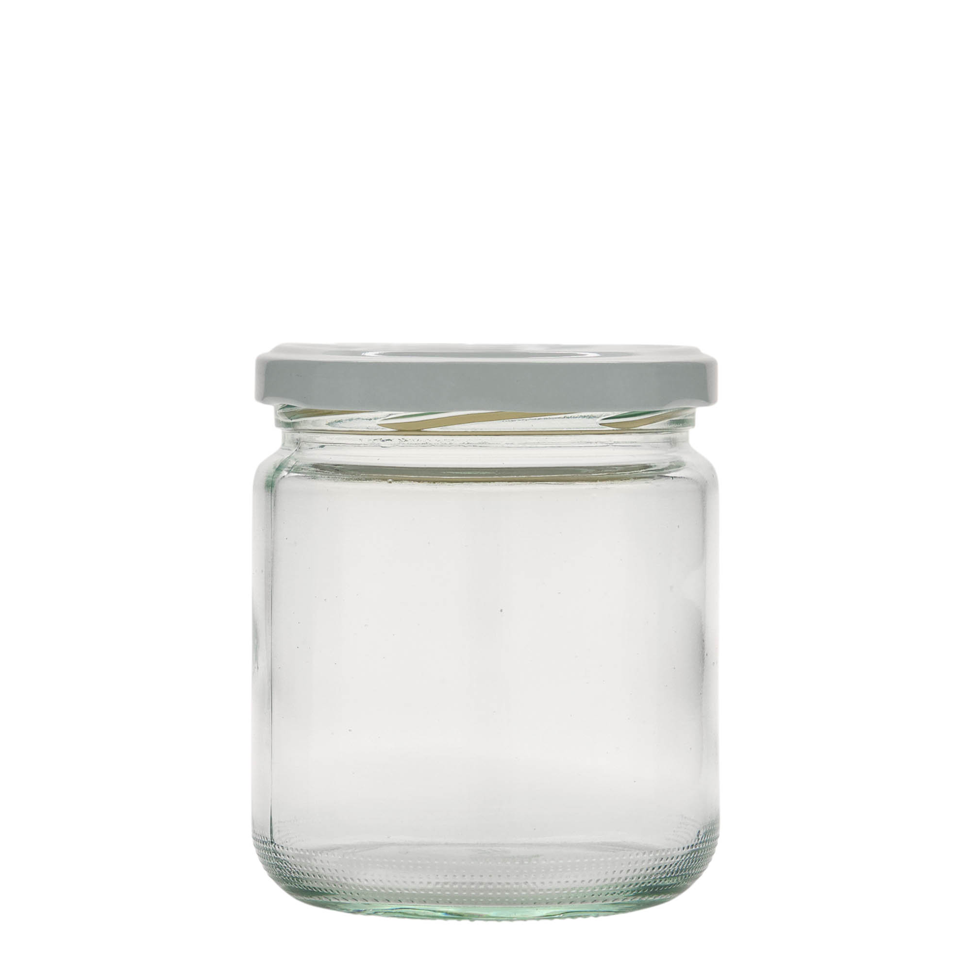 Ronde pot, 440 ml, monding: twist-off (TO 82) Ronde pot, 440 ml, monding: twist-off (TO 82)
