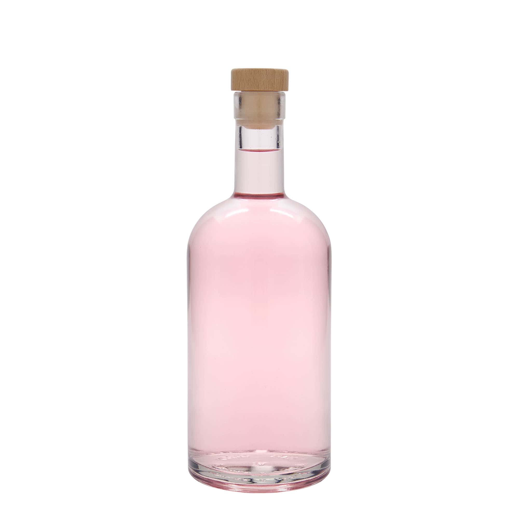 Glazen fles 'Franco', 700 ml, monding: kurk