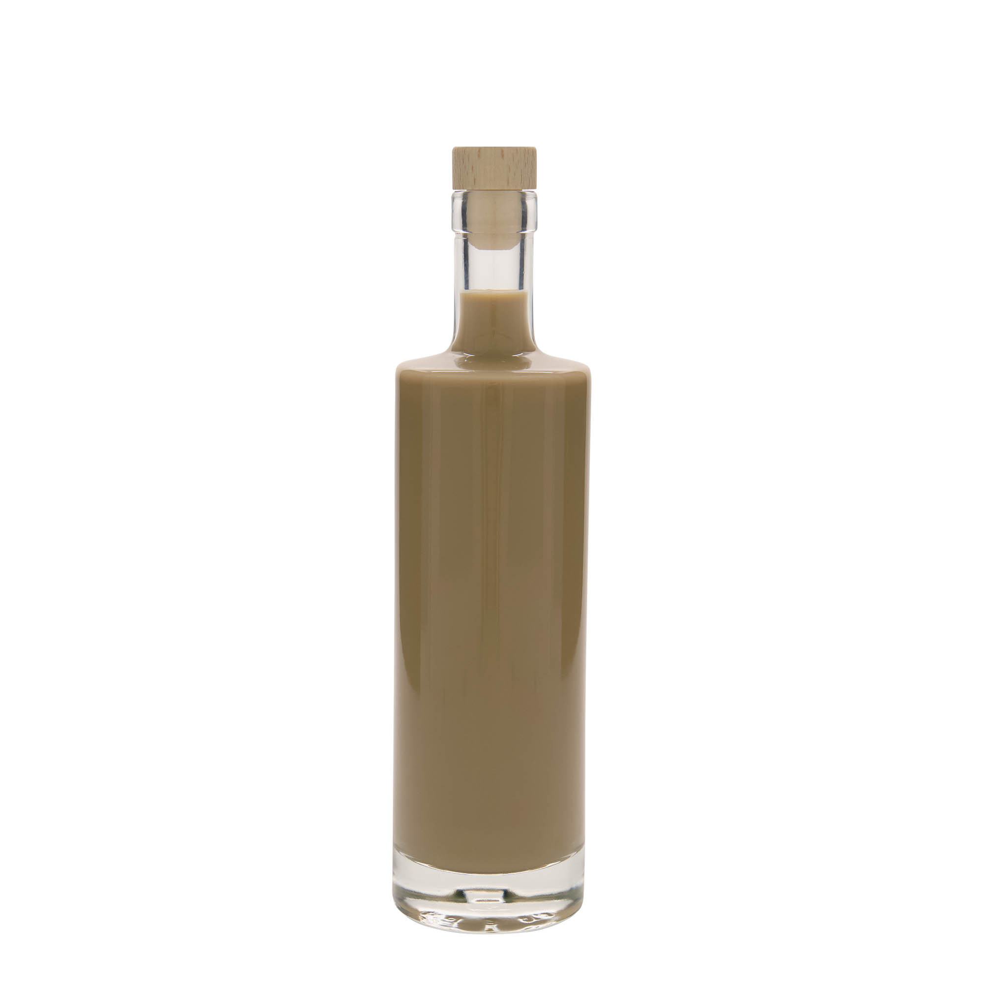 Glazen fles 'Titano', 500 ml, monding: kurk Glazen fles 'Titano', 500 ml, monding: kurk